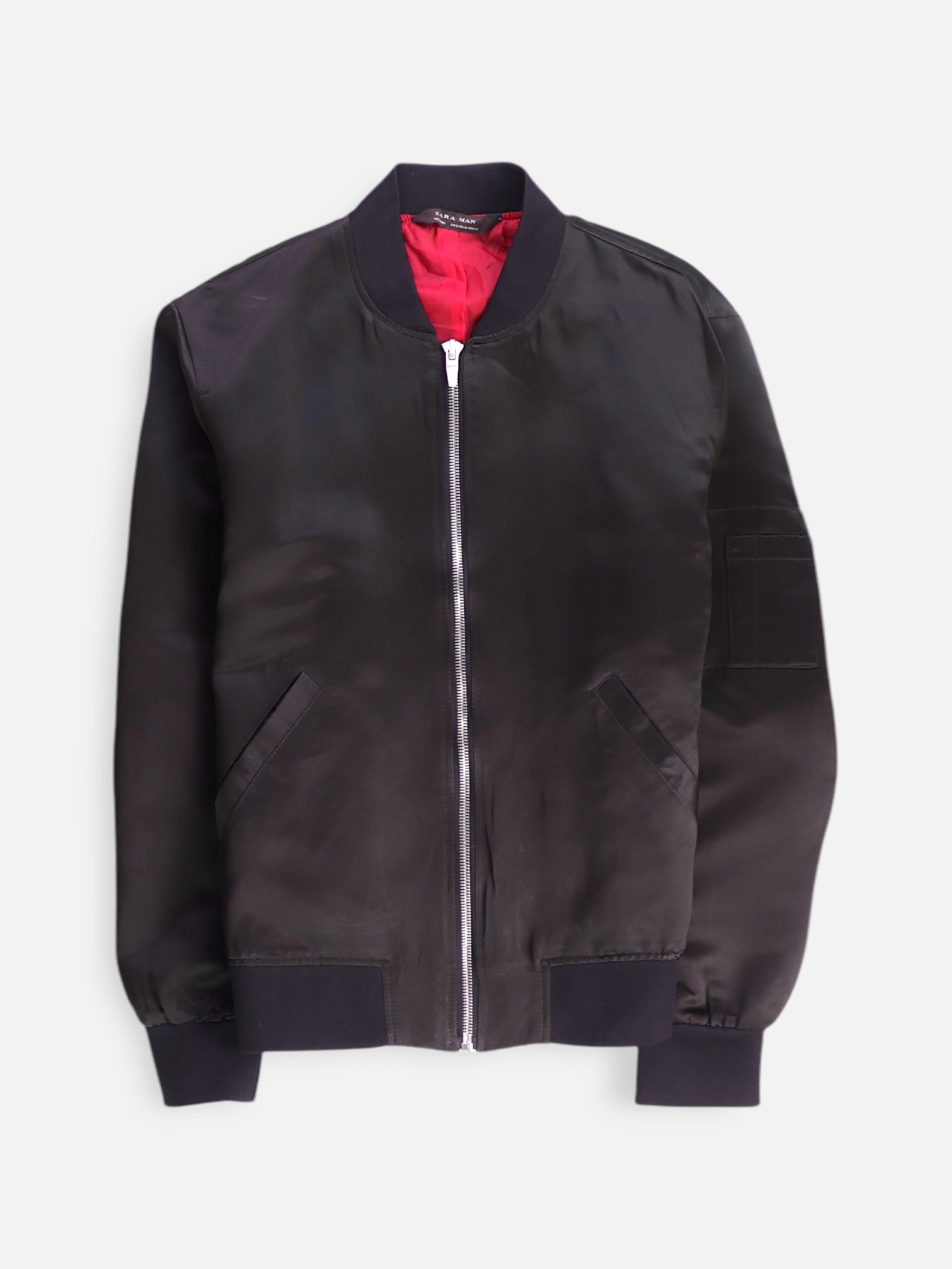 ZARA Chaqueta Bomber  Basic - Hombre - XL