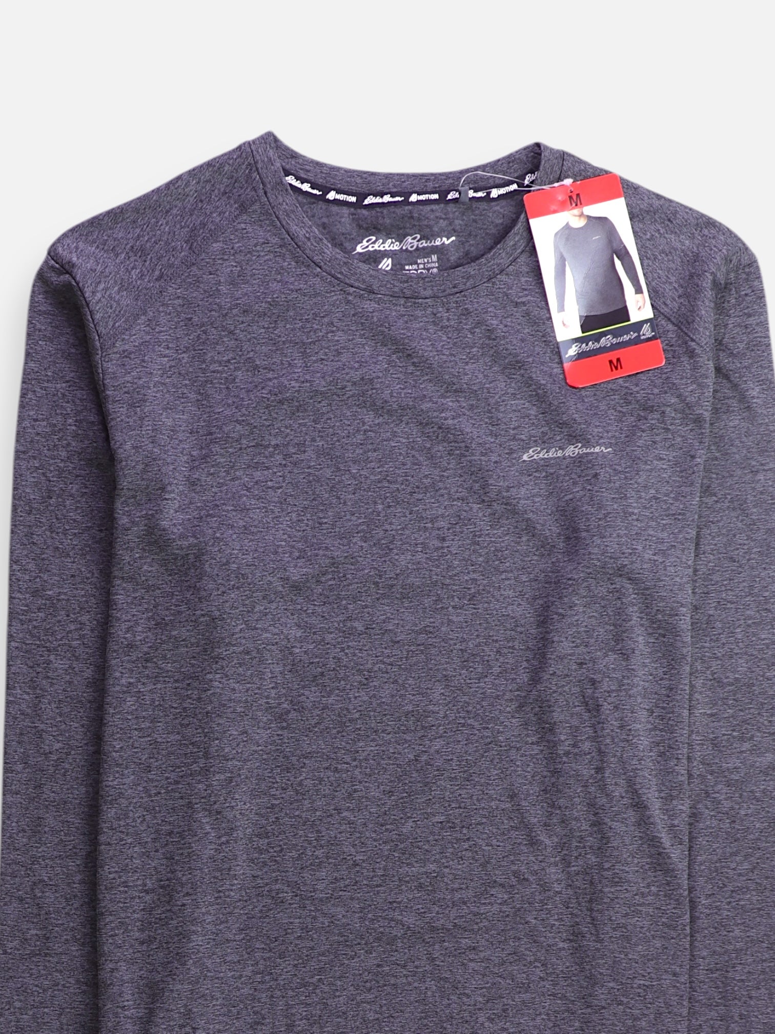 Eddie Bauer Camiseta Deportivo - Hombre - Medium