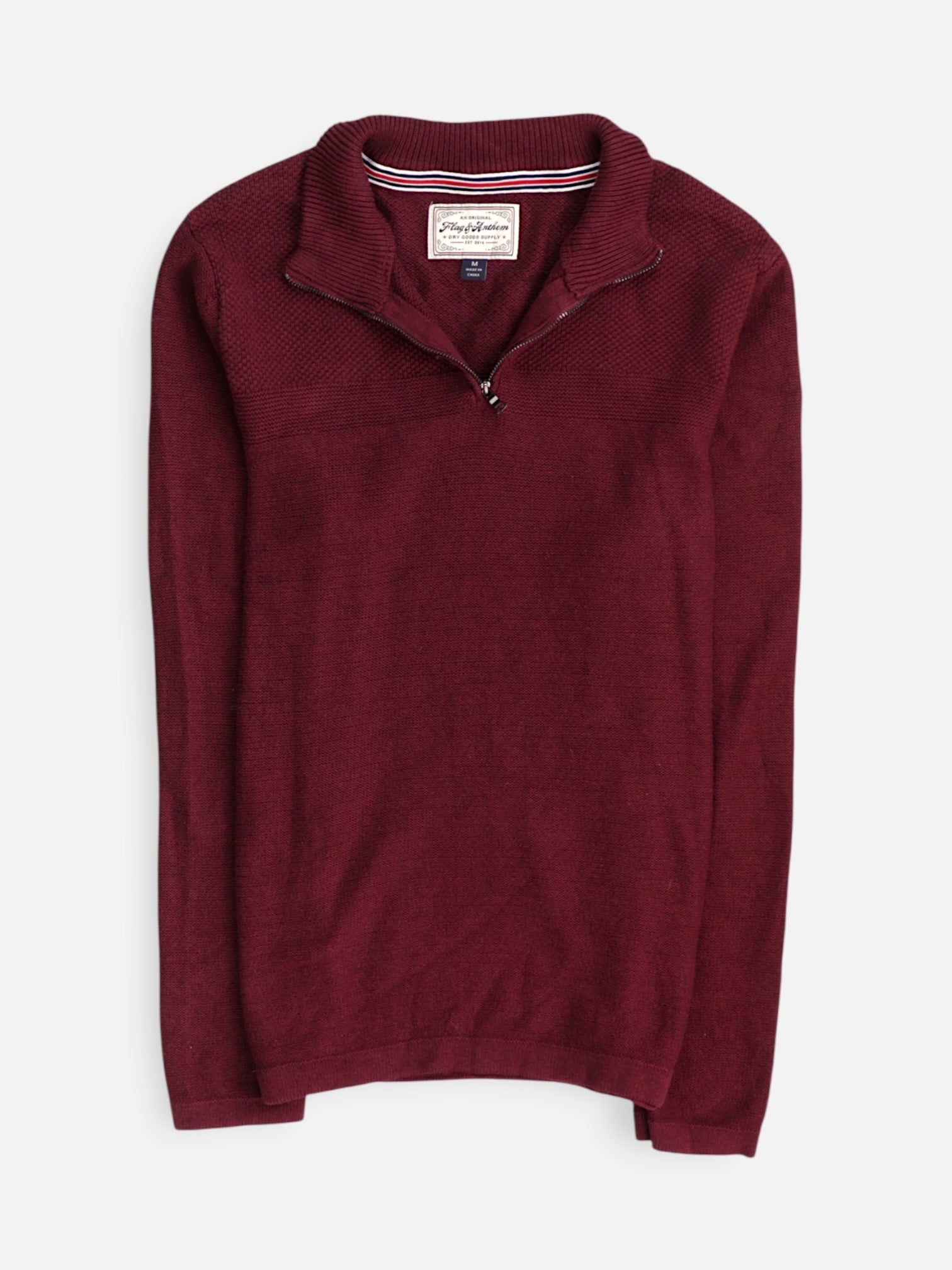 Sueter Fleece Casual - Hombre - Medium