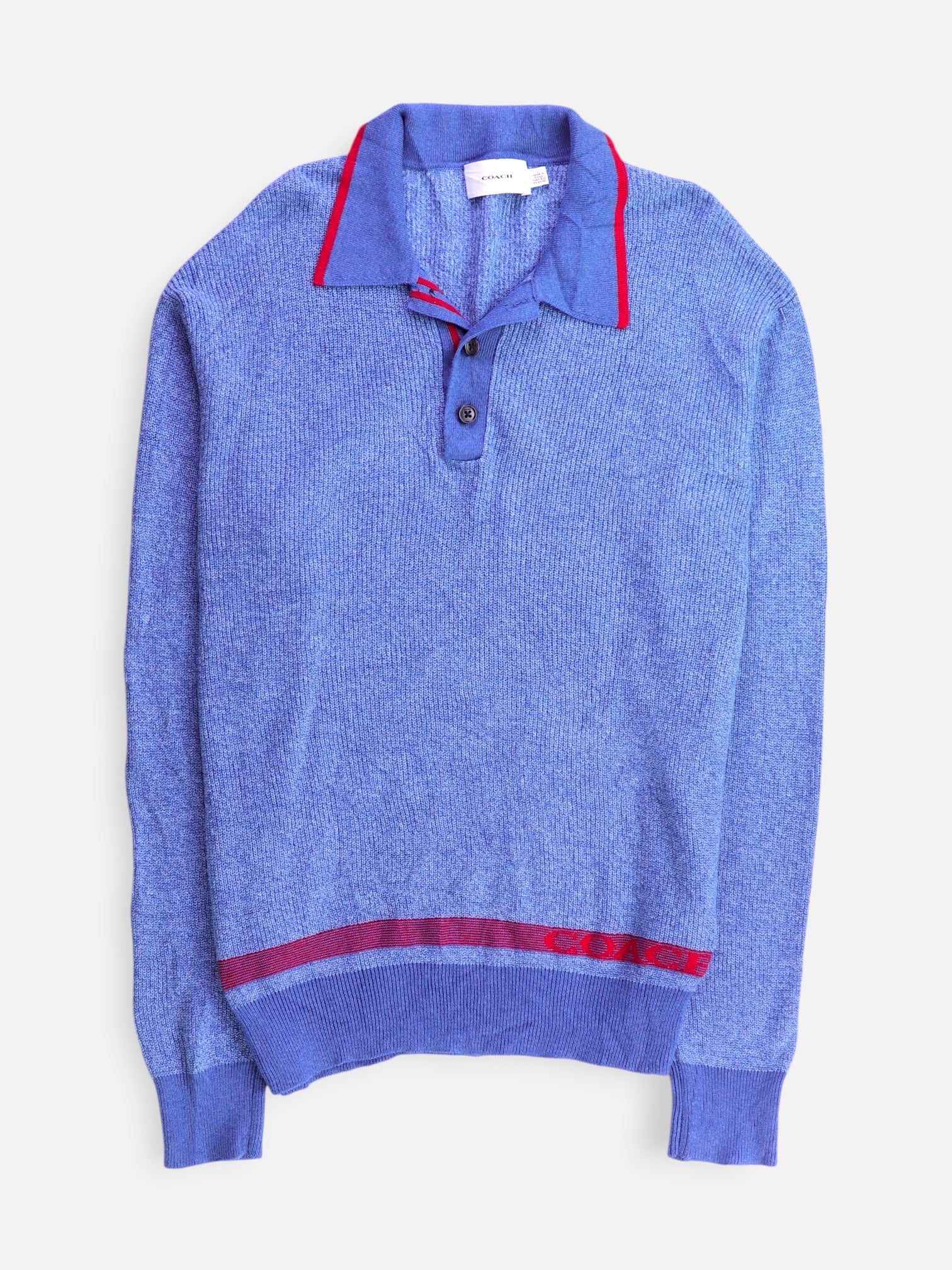 Coach Sueter Fleece Casual - Mujer - Large