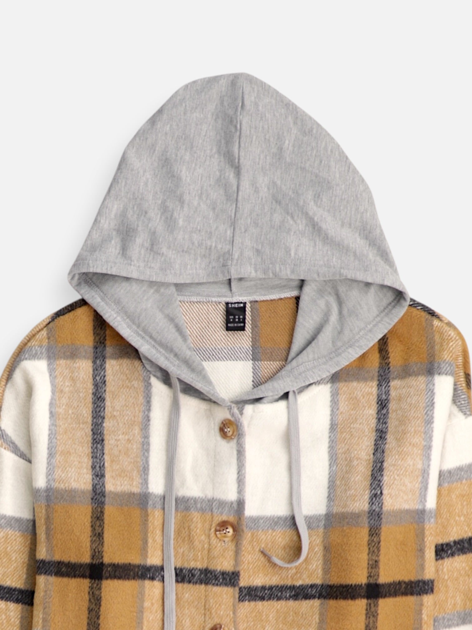 SHEIN Chaqueta Sobrecamisa Basic - Hombre - Medium