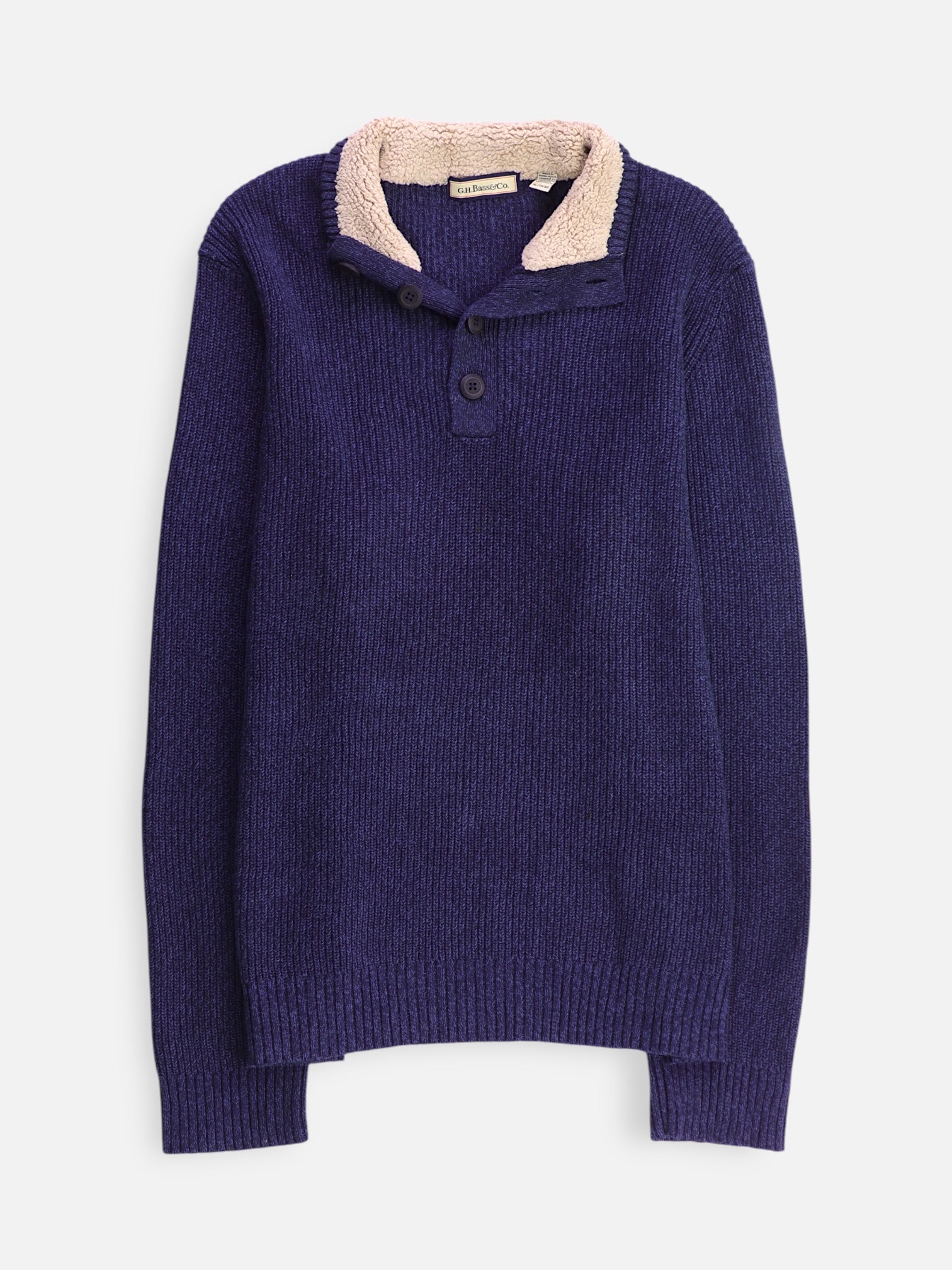 G.H. BASS & CO Sueter Fleece Casual - Hombre - XL