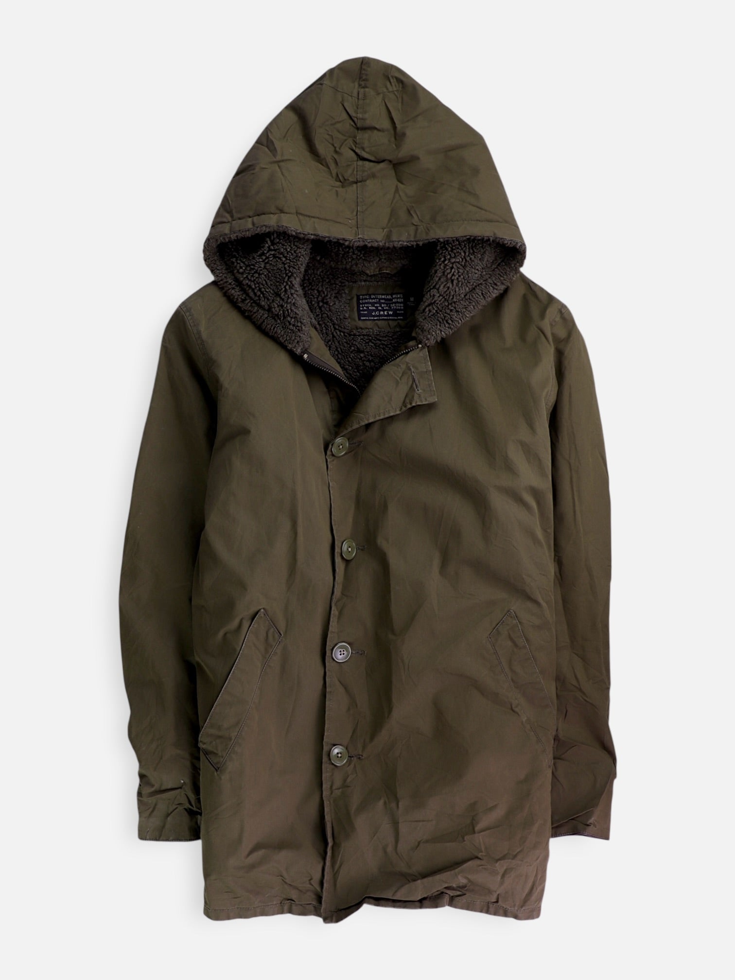 J CREW Chaqueta Militar Basic - Hombre - Medium