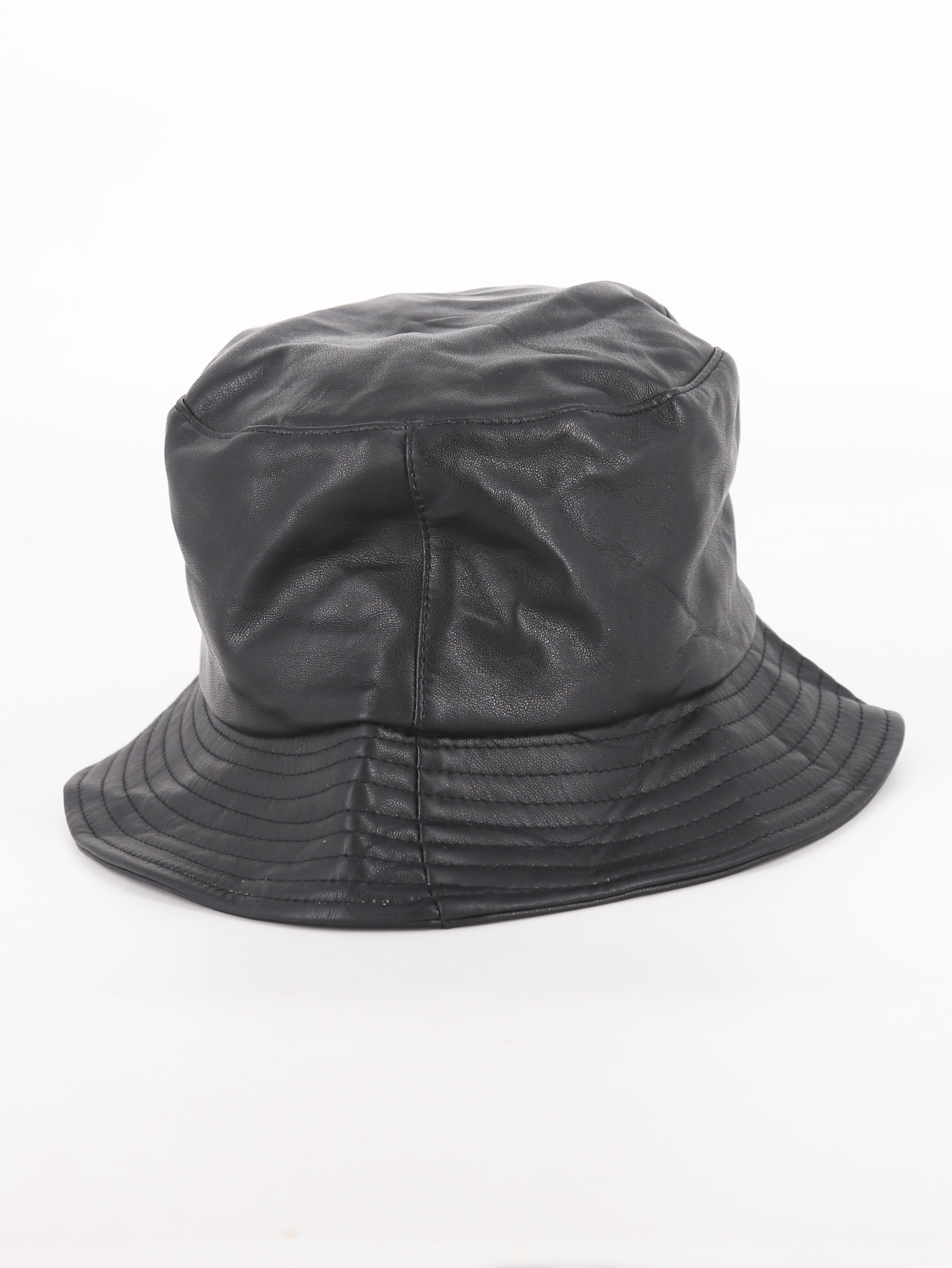 Bucket Hat Cuero - Mujer - Talla Única (One Size)