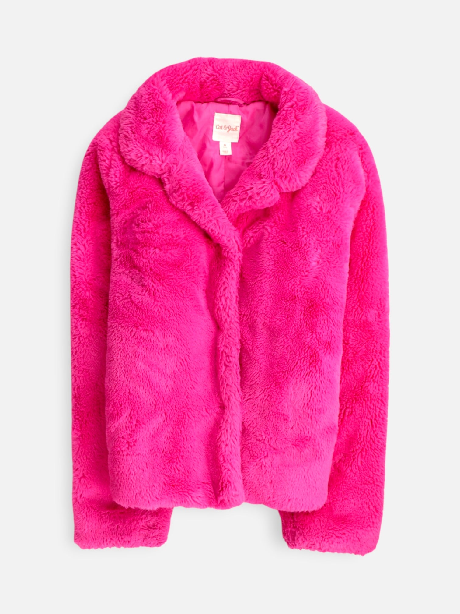 Cat & Jack  Chaqueta Casual Teddy - Niña - XL - 13-14Y (Años)