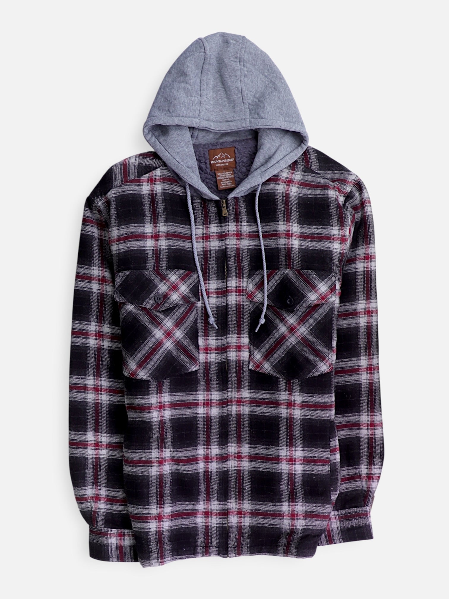 Chaqueta Sobrecamisa Plaid Types - Hombre - Large
