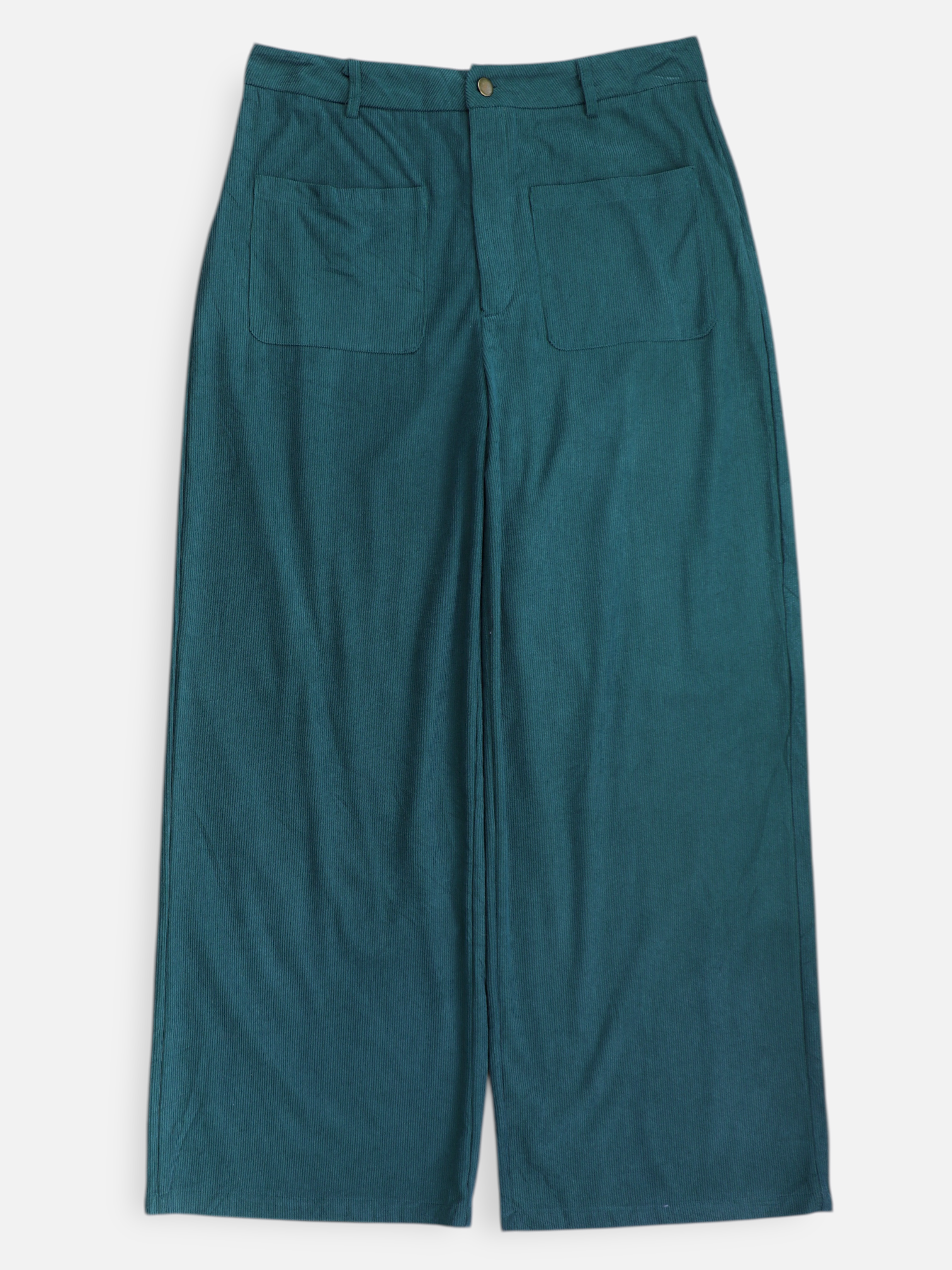 Pantalon Regular Fit Corduroy - Mujer - Large