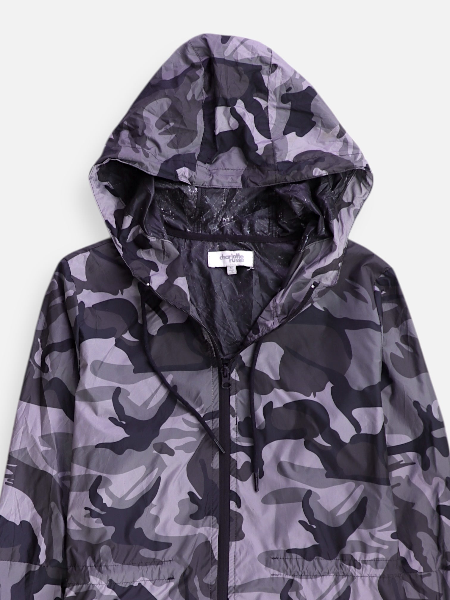 Charlotte Russe  Chumpa Impermeable - Mujer - Medium