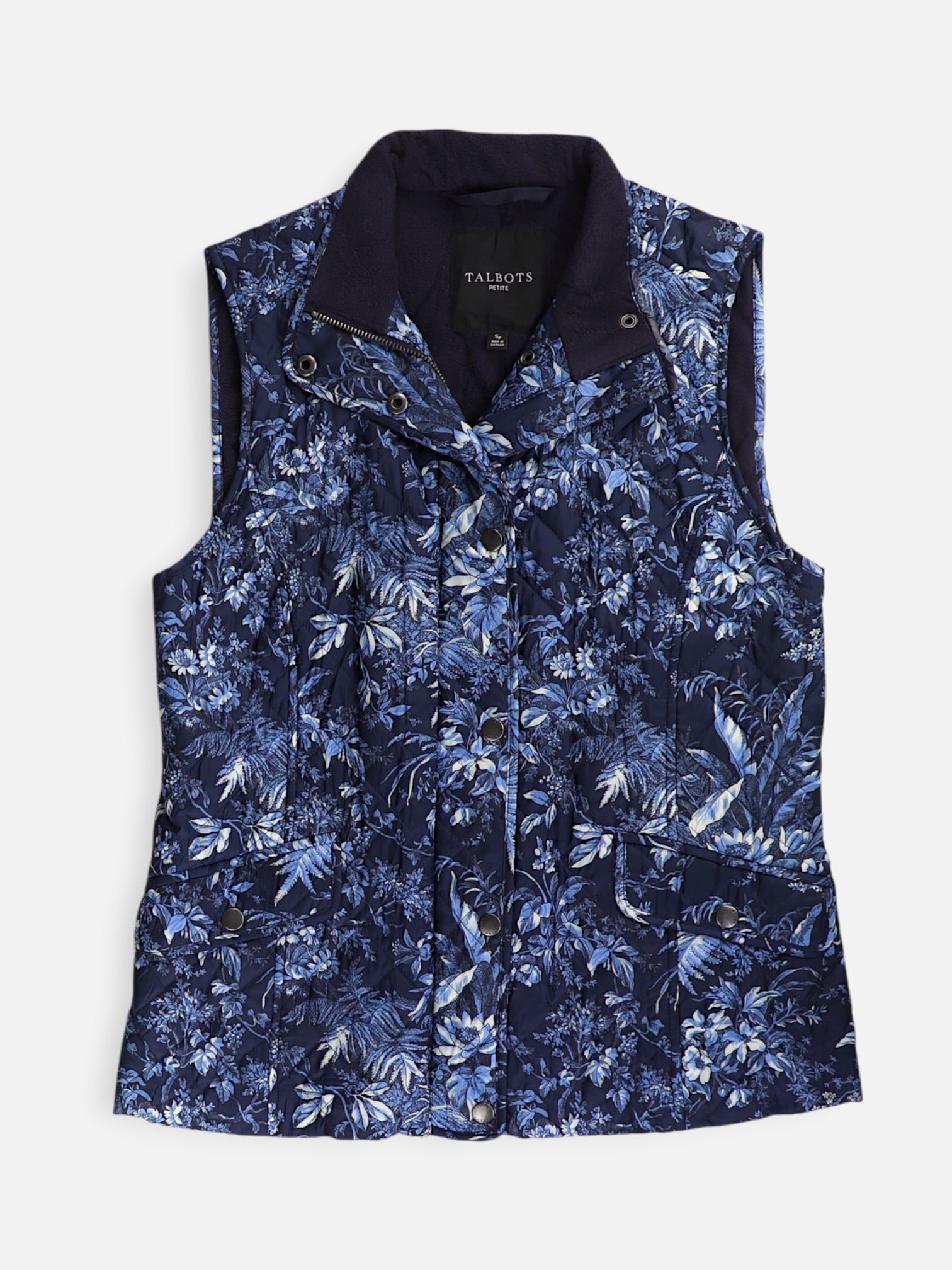 TALBOTS Chaleco Casual - Mujer - Small