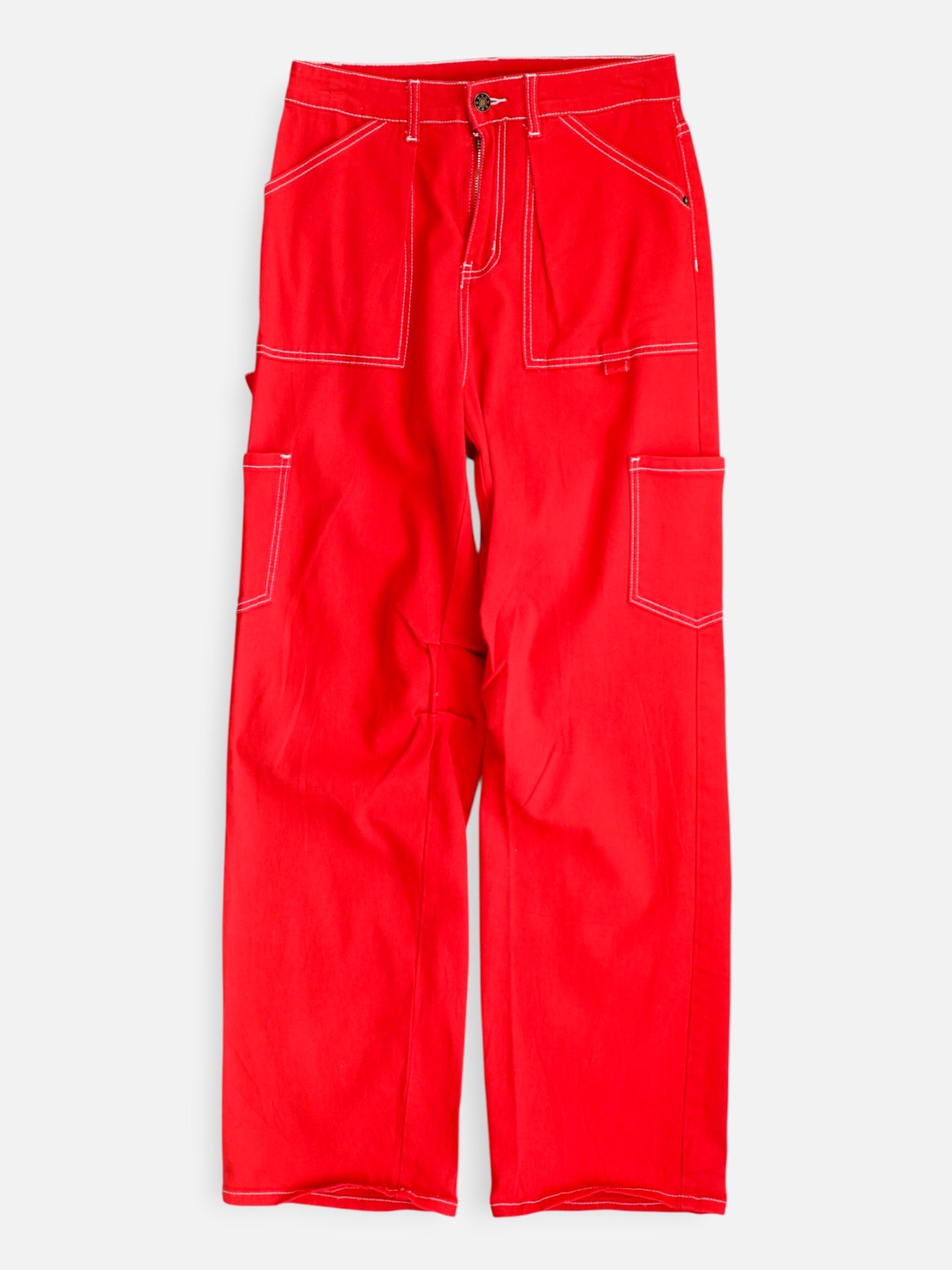 Pantalon Regular Fit Cargo - Mujer - 6