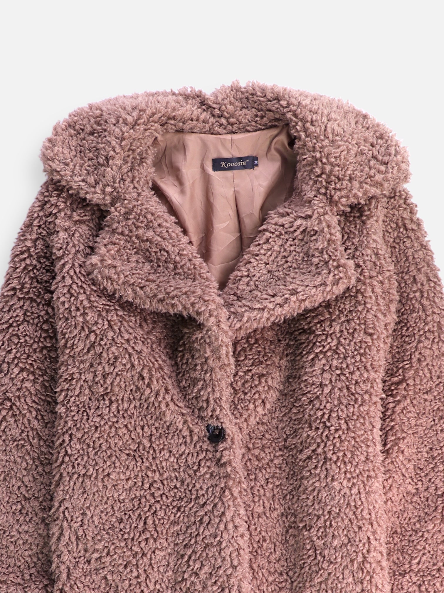 Abrigo Casual Teddy - Mujer - Medium