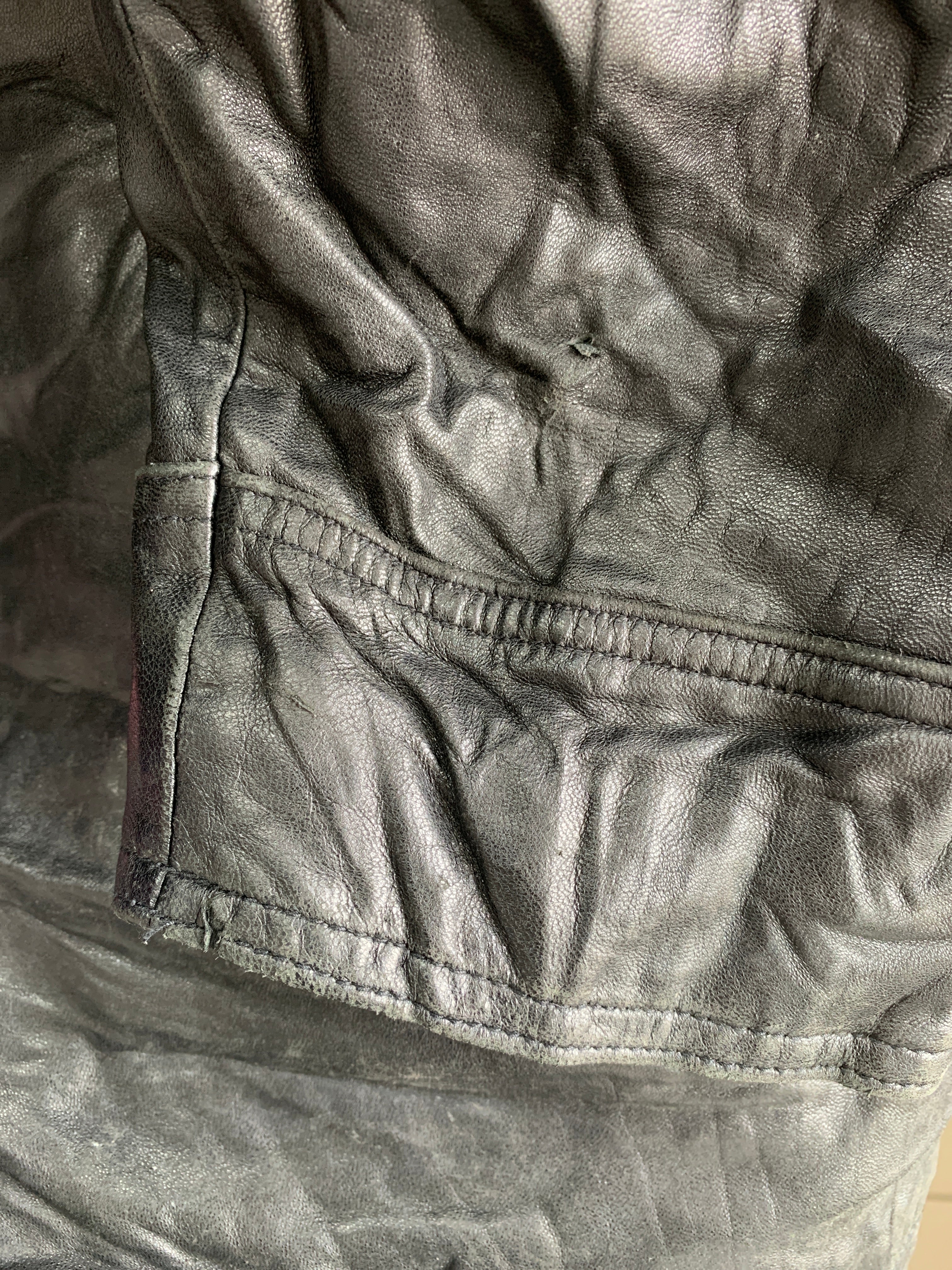 Chaqueta Casual Cuero - Hombre - Large