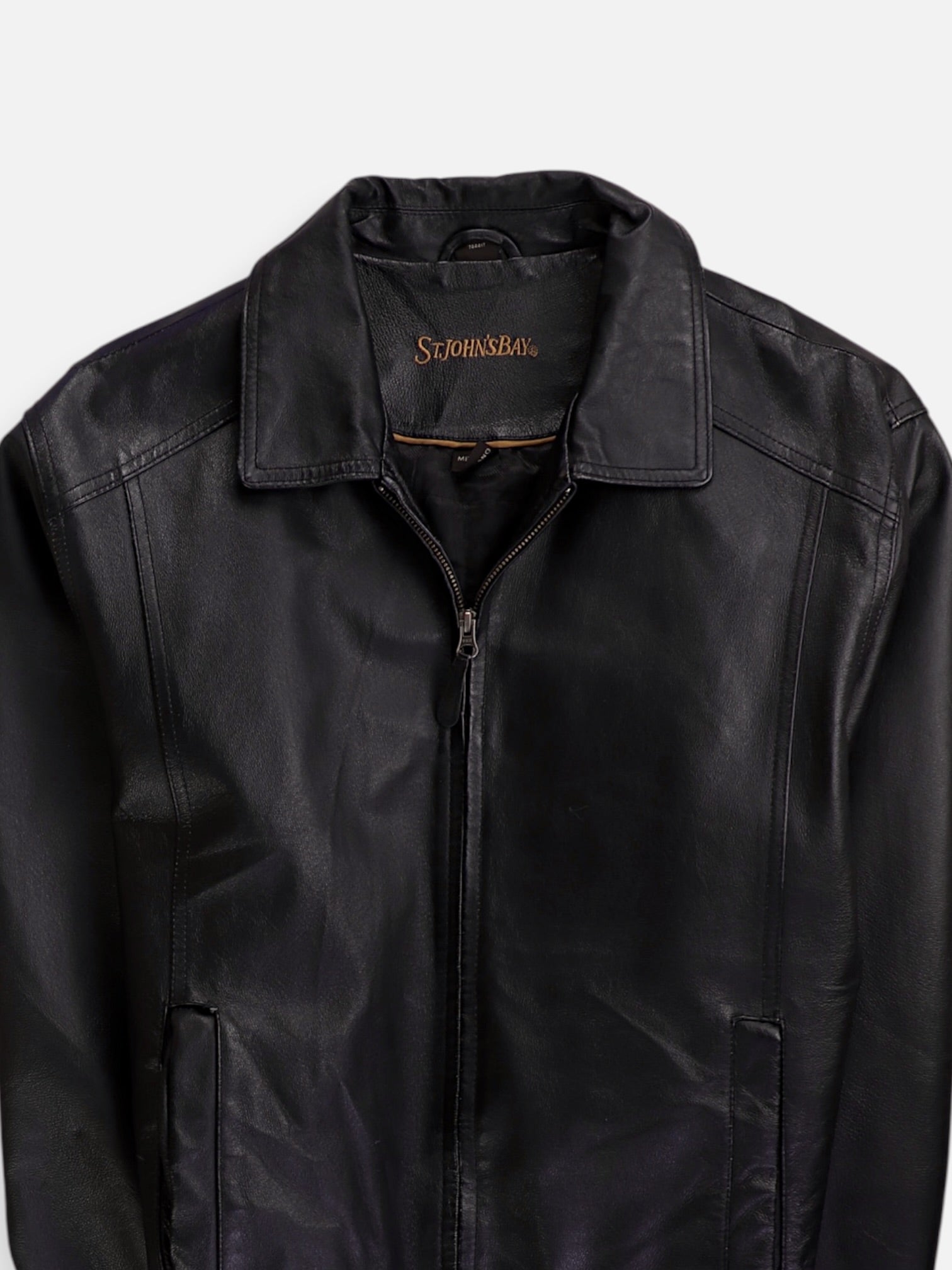 ST JOHNS BAY Chaqueta Casual Cuero - Hombre - Medium