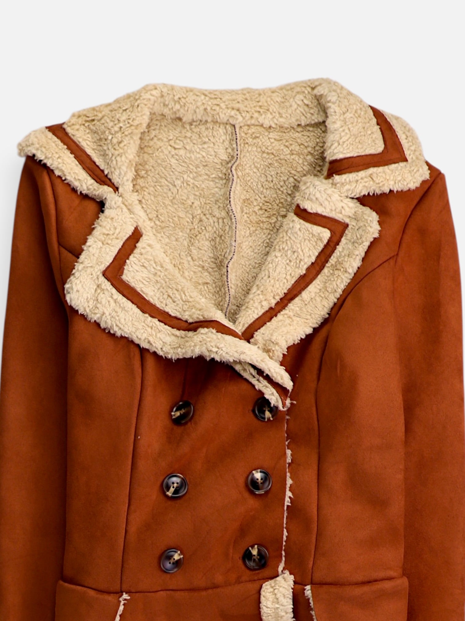 Abrigo Donble breasted trench Casual - Mujer - Medium