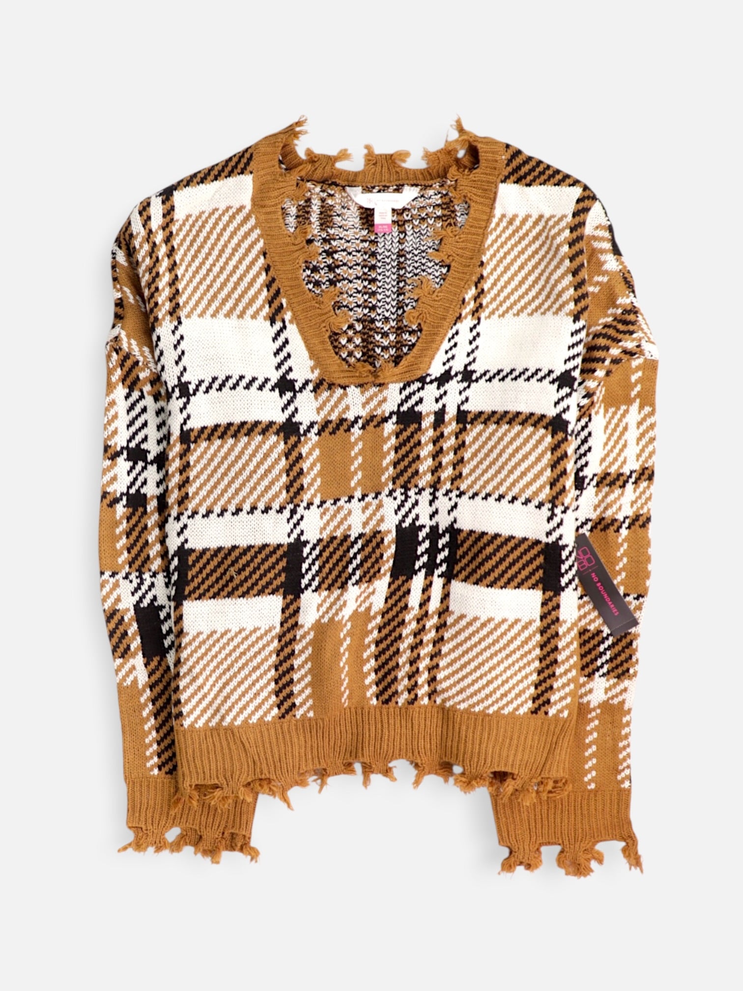 NOBO Sueter Knit Color Block - Niña - XL - 15-17Y (Años)