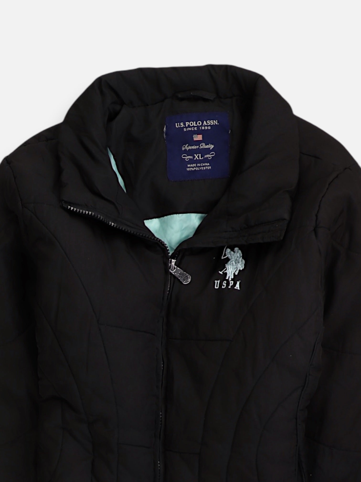 US Polo ASSN Chaqueta Puffer Impermeable - Mujer - XL