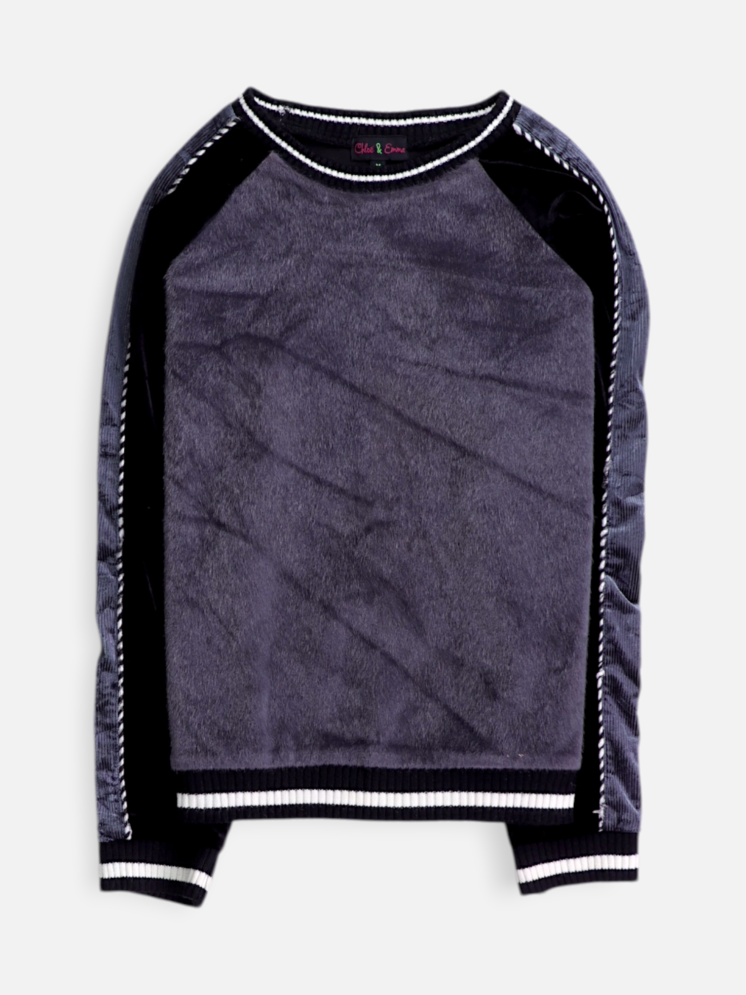 Sueter Casual Color Block - Mujer - Medium