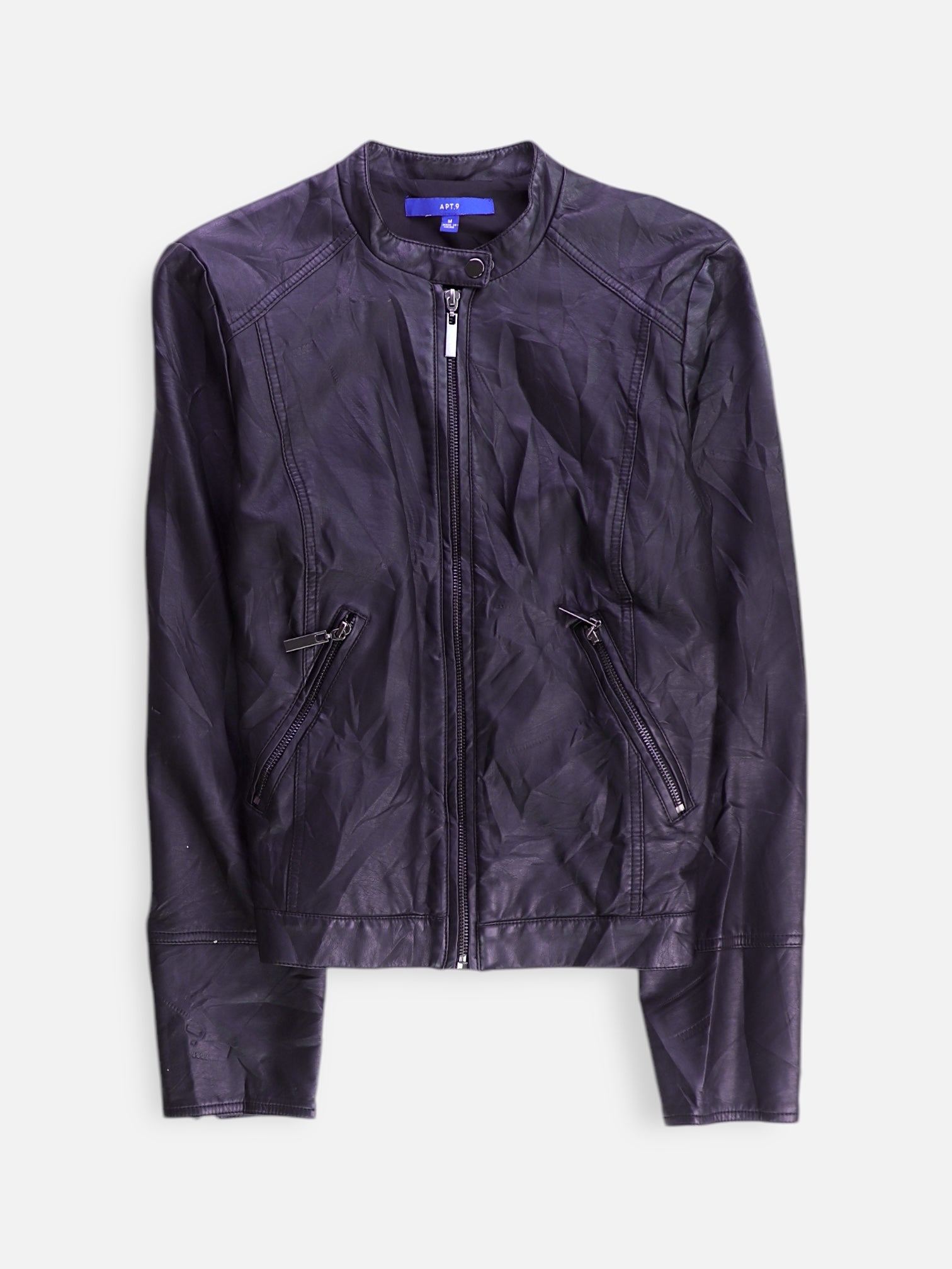 APT.9 Chaqueta Casual Cuero - Mujer - Medium