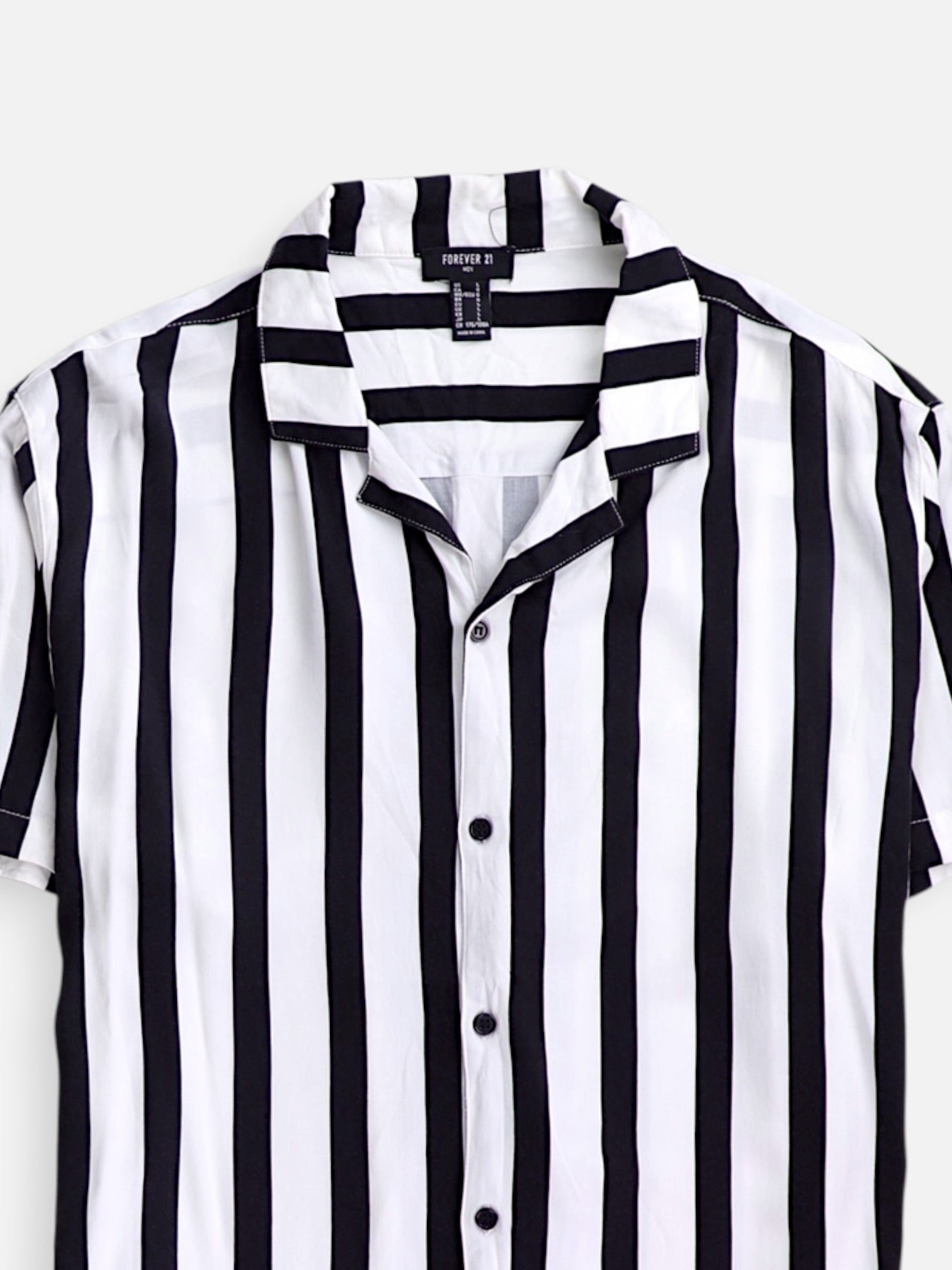Forever 21 Camisa Casual - Hombre - Large