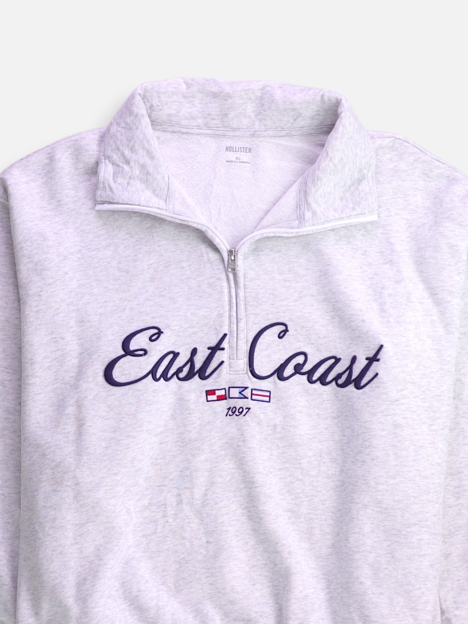 Hollister Sudadera Fleece Basic - Hombre - XL