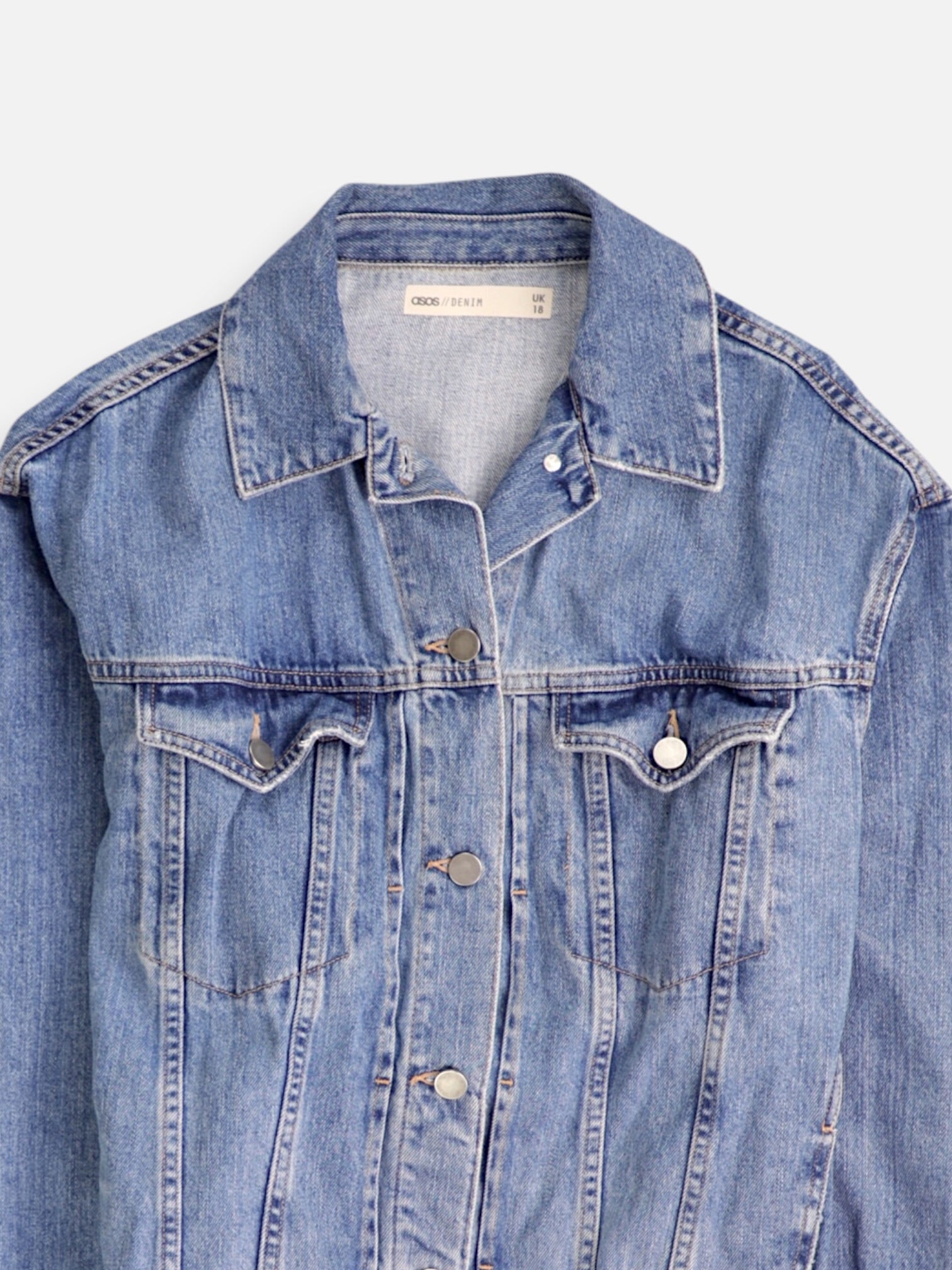 ASOS Chaqueta Casual Denim - Hombre - 18