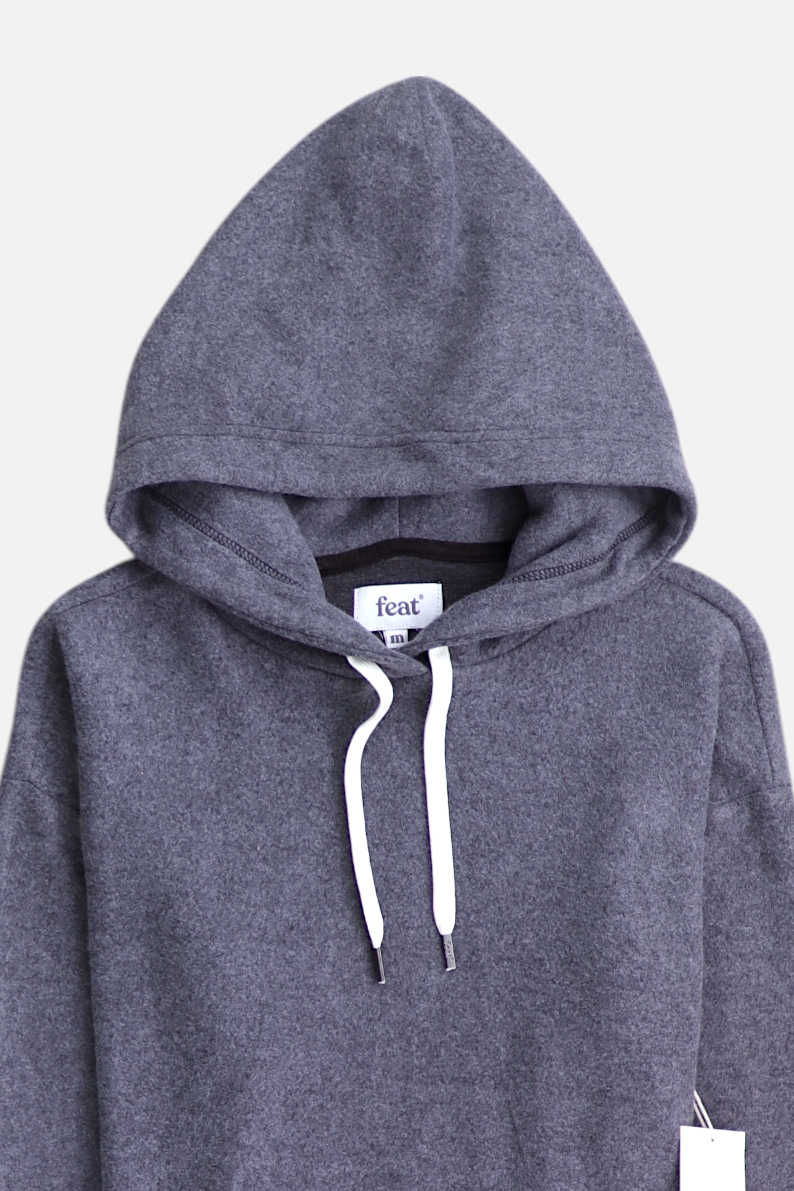 Sudadera Hoodie Crop Top - Mujer - Small