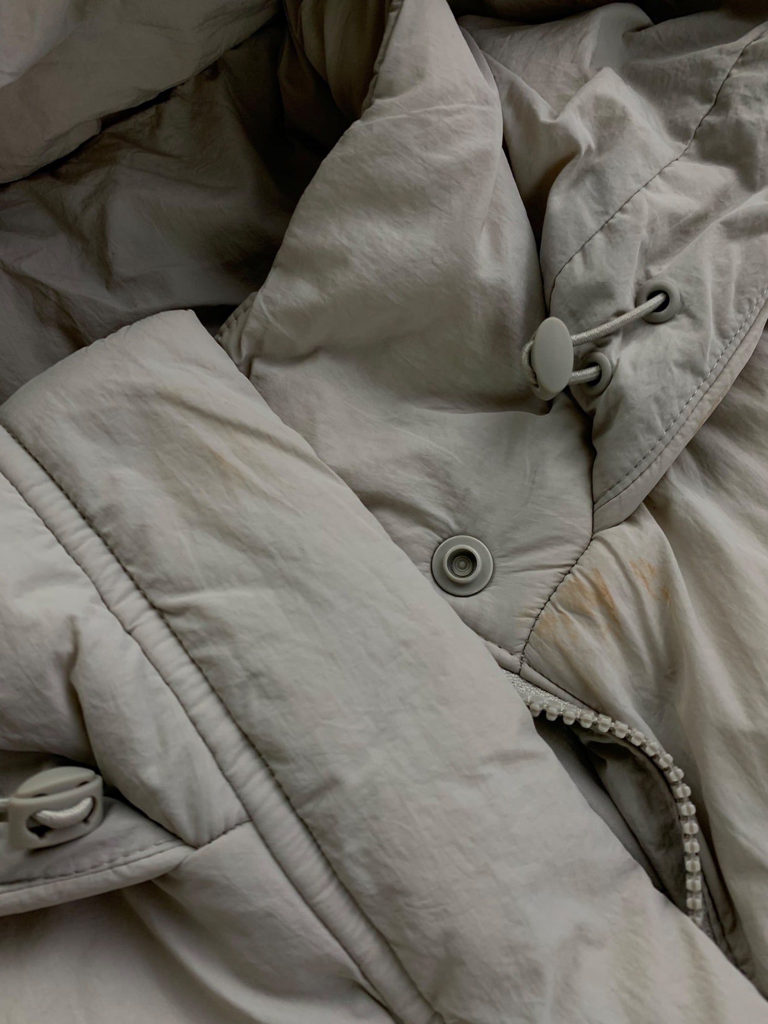 ZARA Chaqueta Puffer Impermeable - Mujer - Large