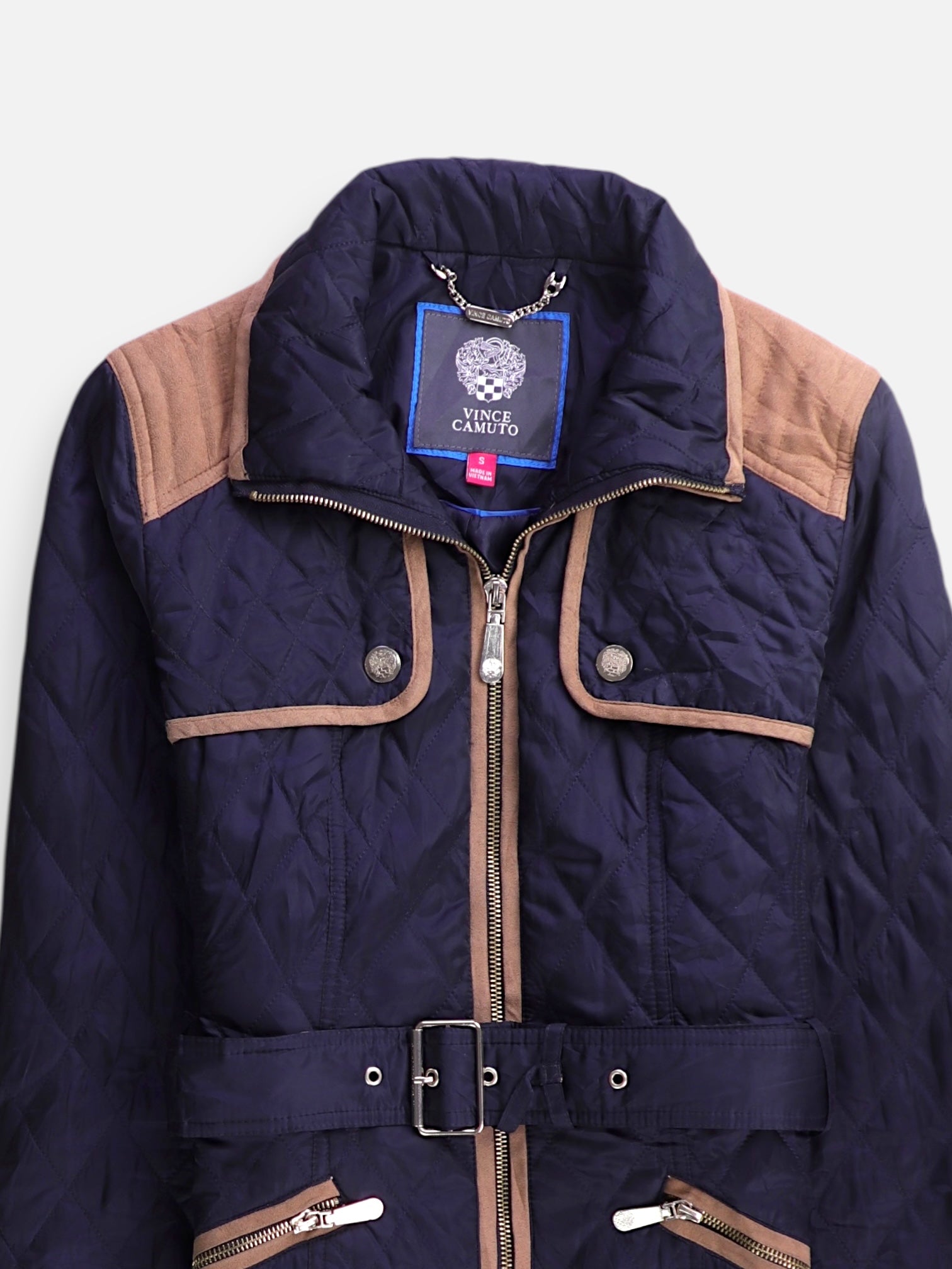 VINCE CAMUTO Chaqueta Casual Impermeable - Mujer - Small