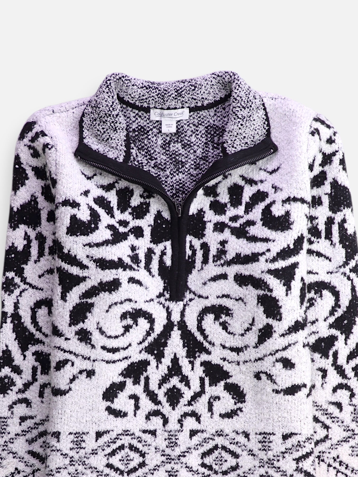 Sueter Fleece Casual - Mujer - Large