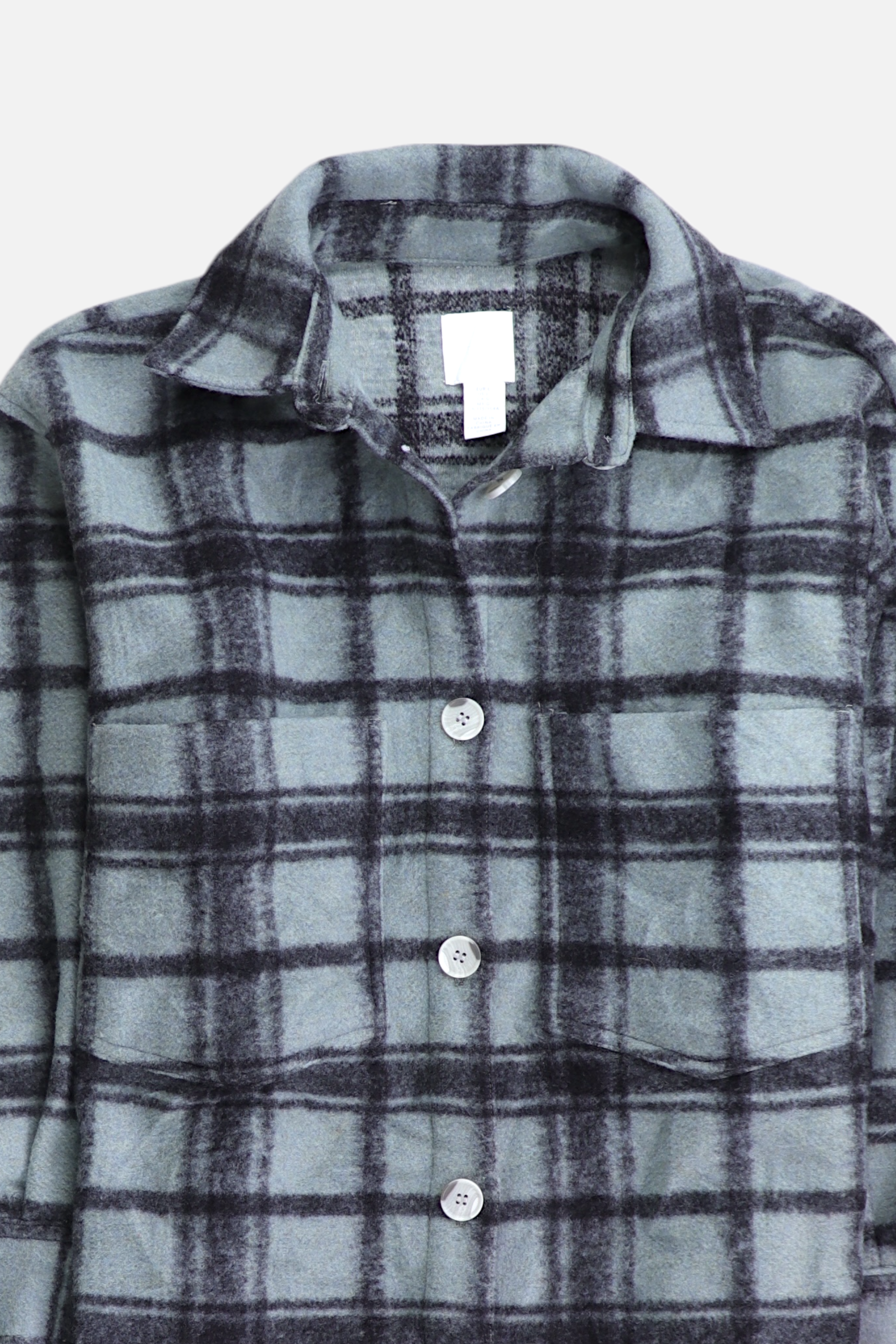 H&M Chaqueta Sobrecamisa Basic - Hombre - Large