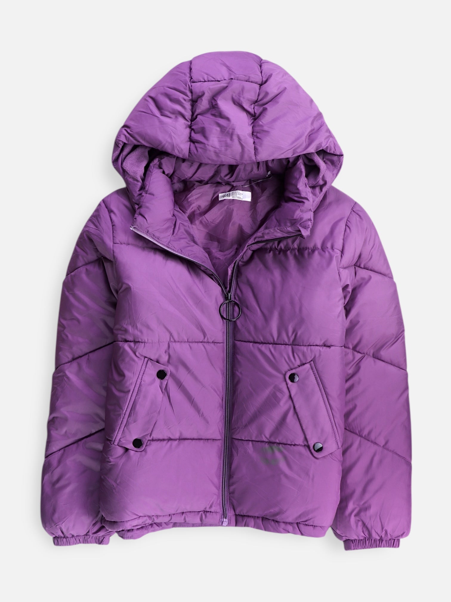 H&M Chaqueta Puffer Impermeable - Niña - N/A - 11-12Y (Años)