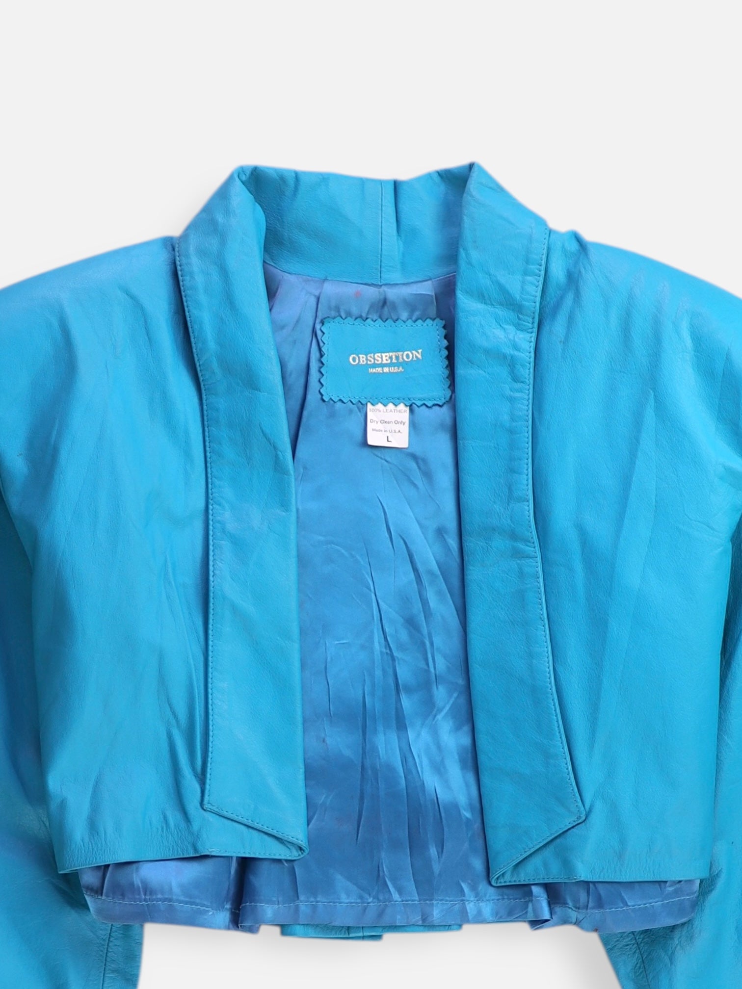 Chaqueta Casual Crop Top - Mujer - Large