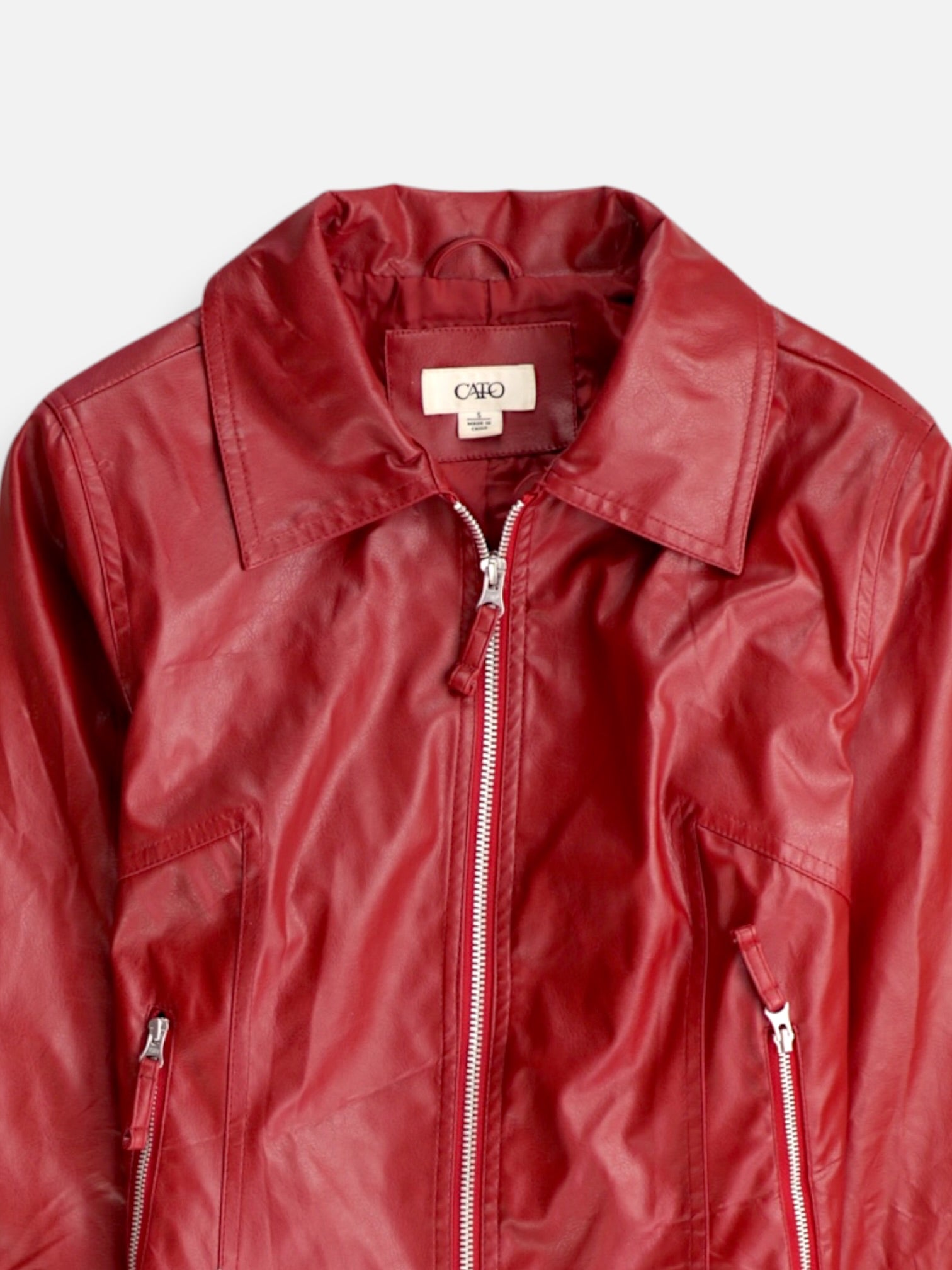 Chaqueta Casual Cuero - Mujer - Small