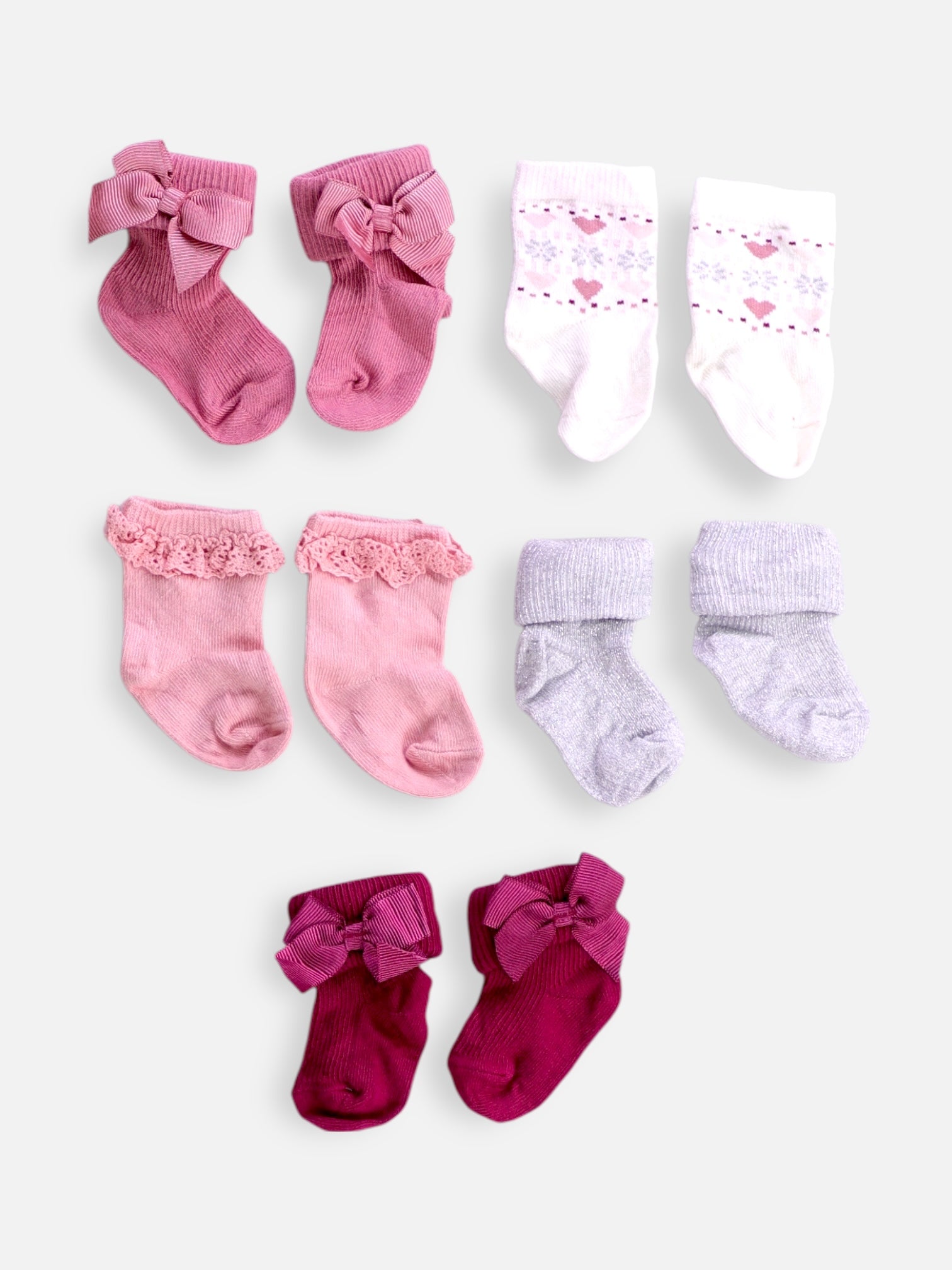 Calcetines 5 Pares - Bebé - Talla Única (One Size)