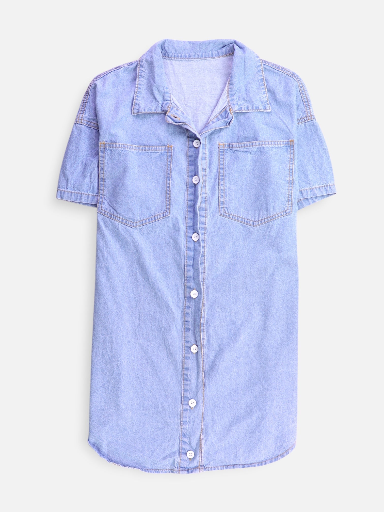SHEIN Camisa Denim - Hombre - Small