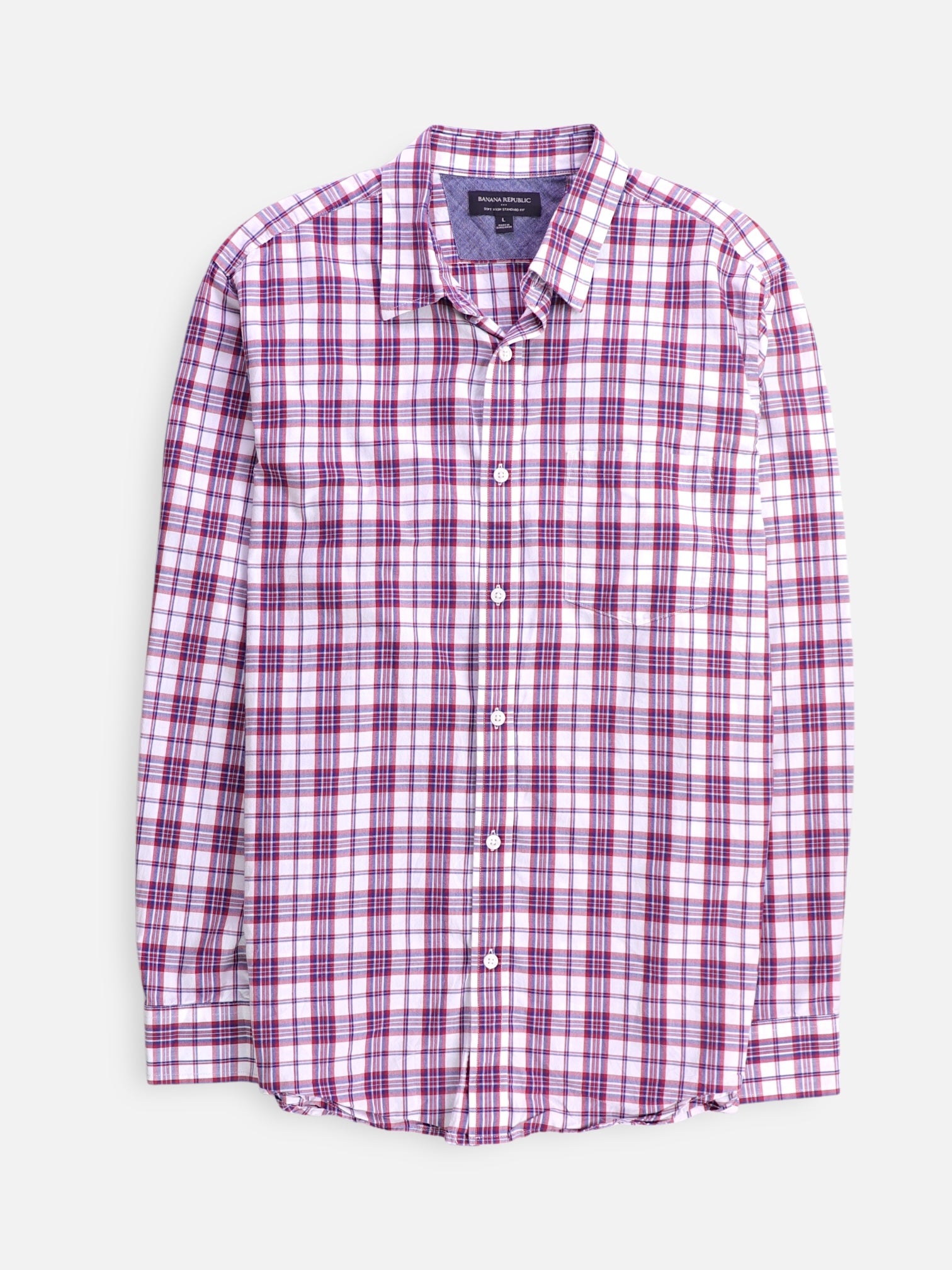 Banana Republic Camisa Casual - Hombre - Large