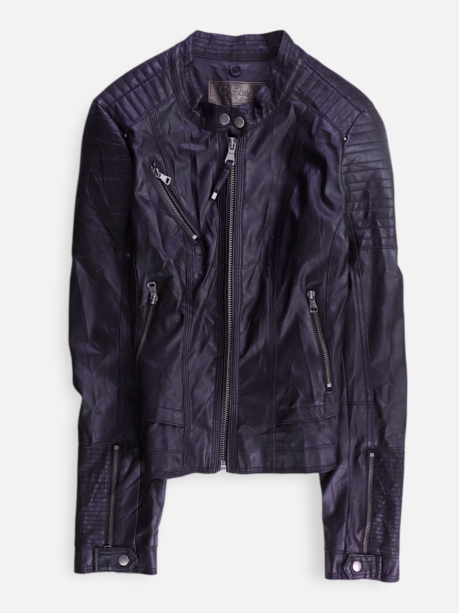 Chaqueta Casual Cuero - Hombre - Medium