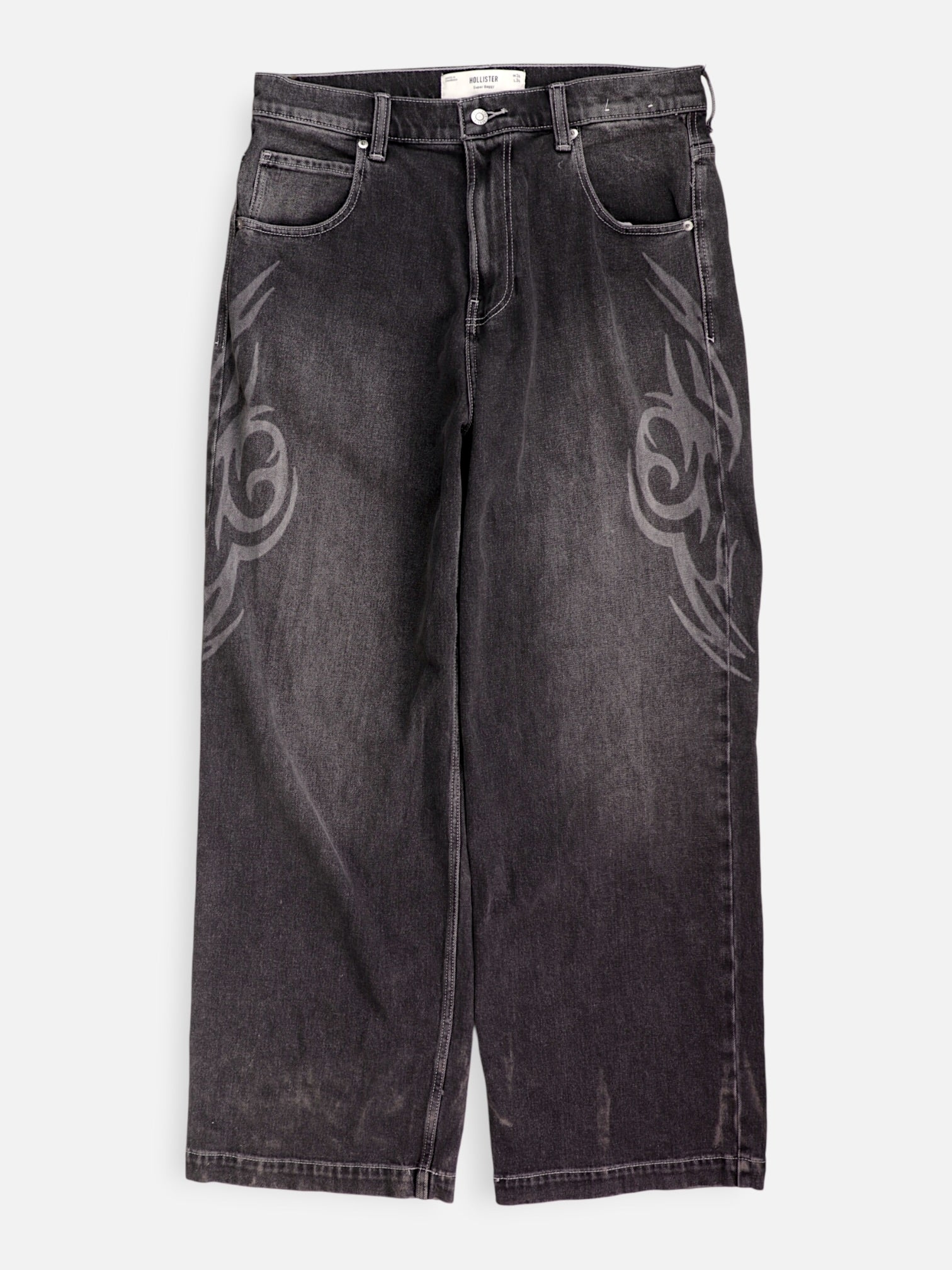 Hollister Jean baggy  Denim - Hombre - 34'