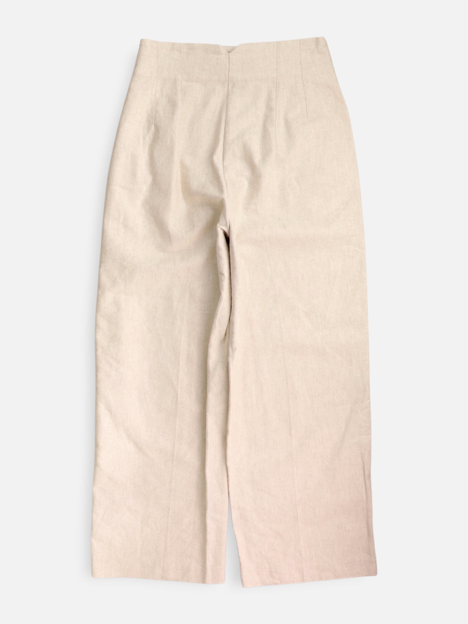 ZARA Pantalon Regular Fit Casual - Mujer - Small