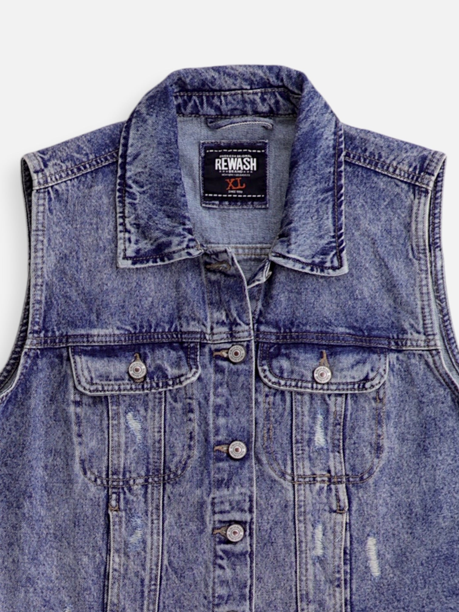 Chaleco Denim - Mujer - XL
