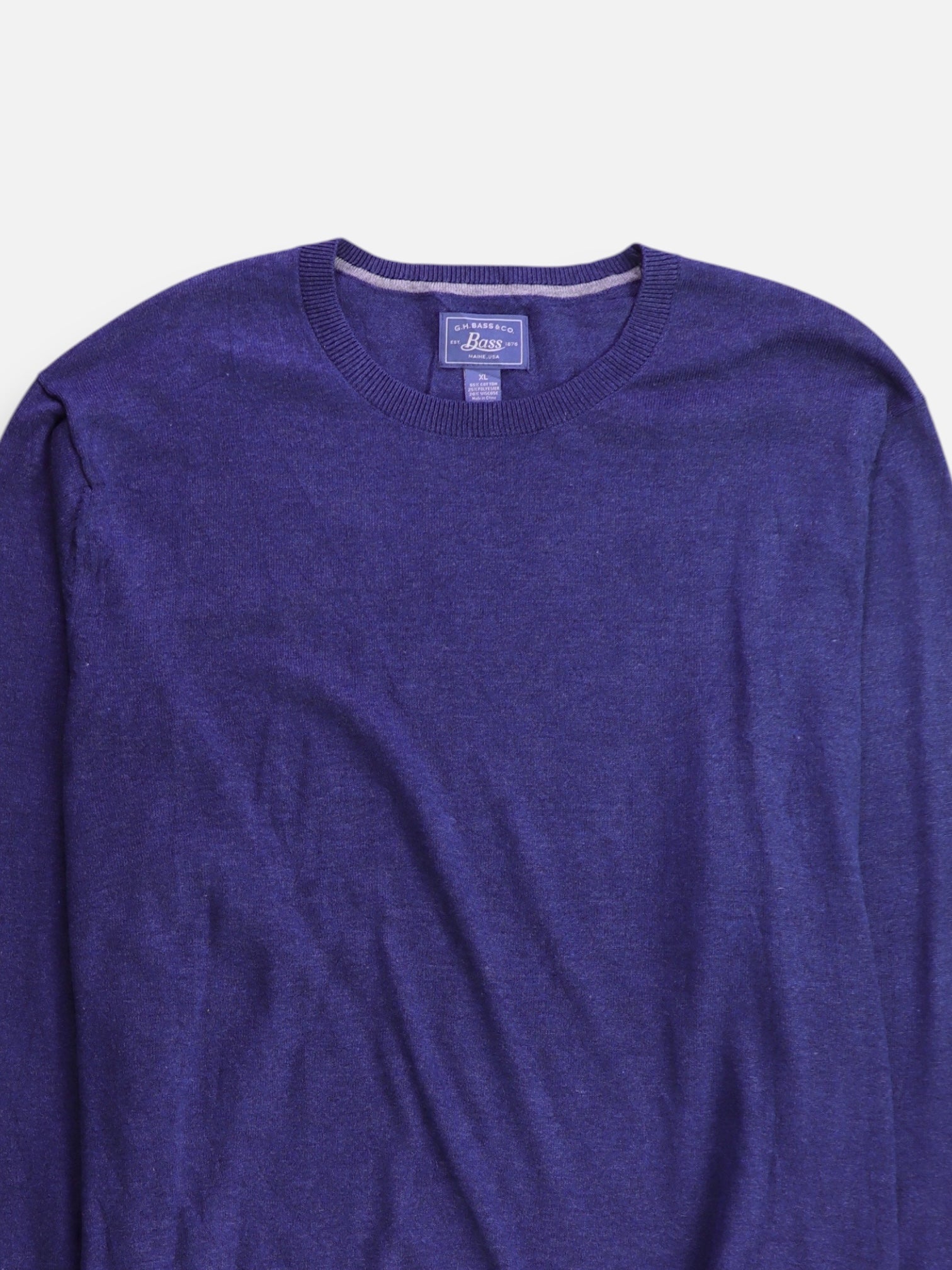 G.H. BASS & CO Sueter Knit Casual - Hombre - XL