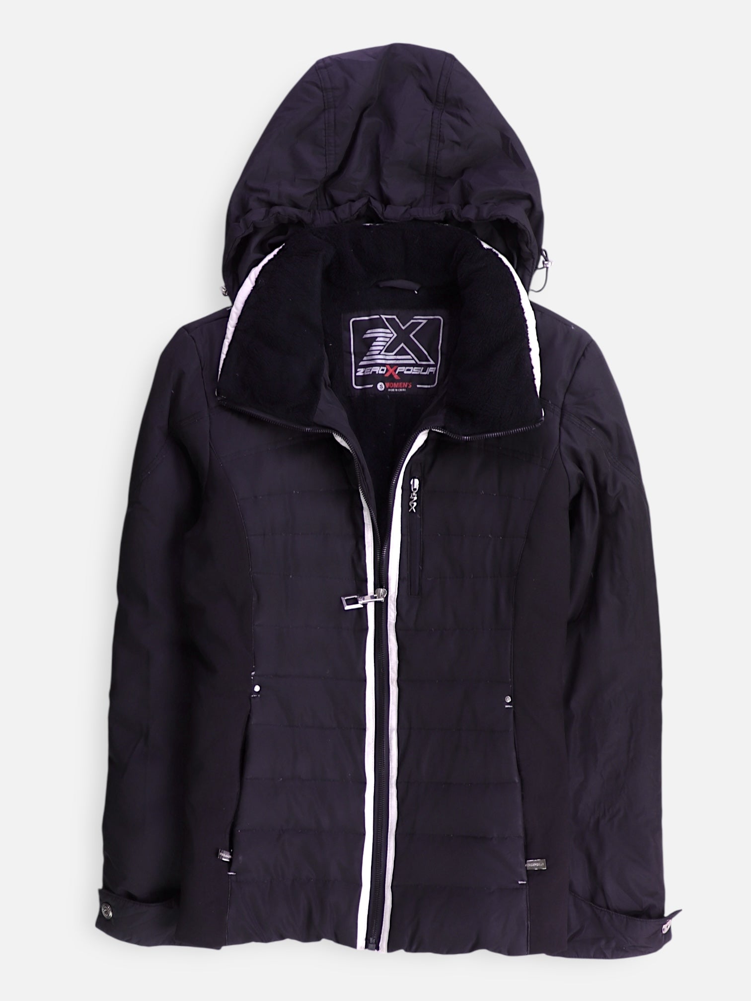 ZERO X POSUR Chaqueta Puffer Impermeable - Mujer - Small