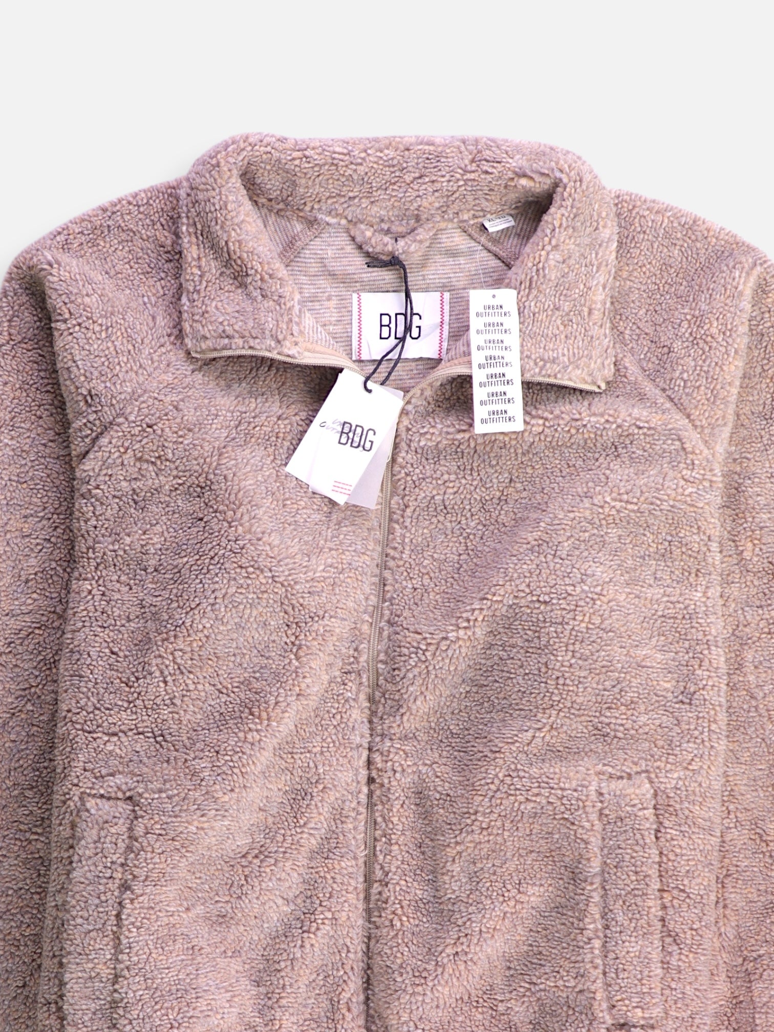 URBAN OUTFITTERS Sueter Fleece Teddy - Hombre - XL