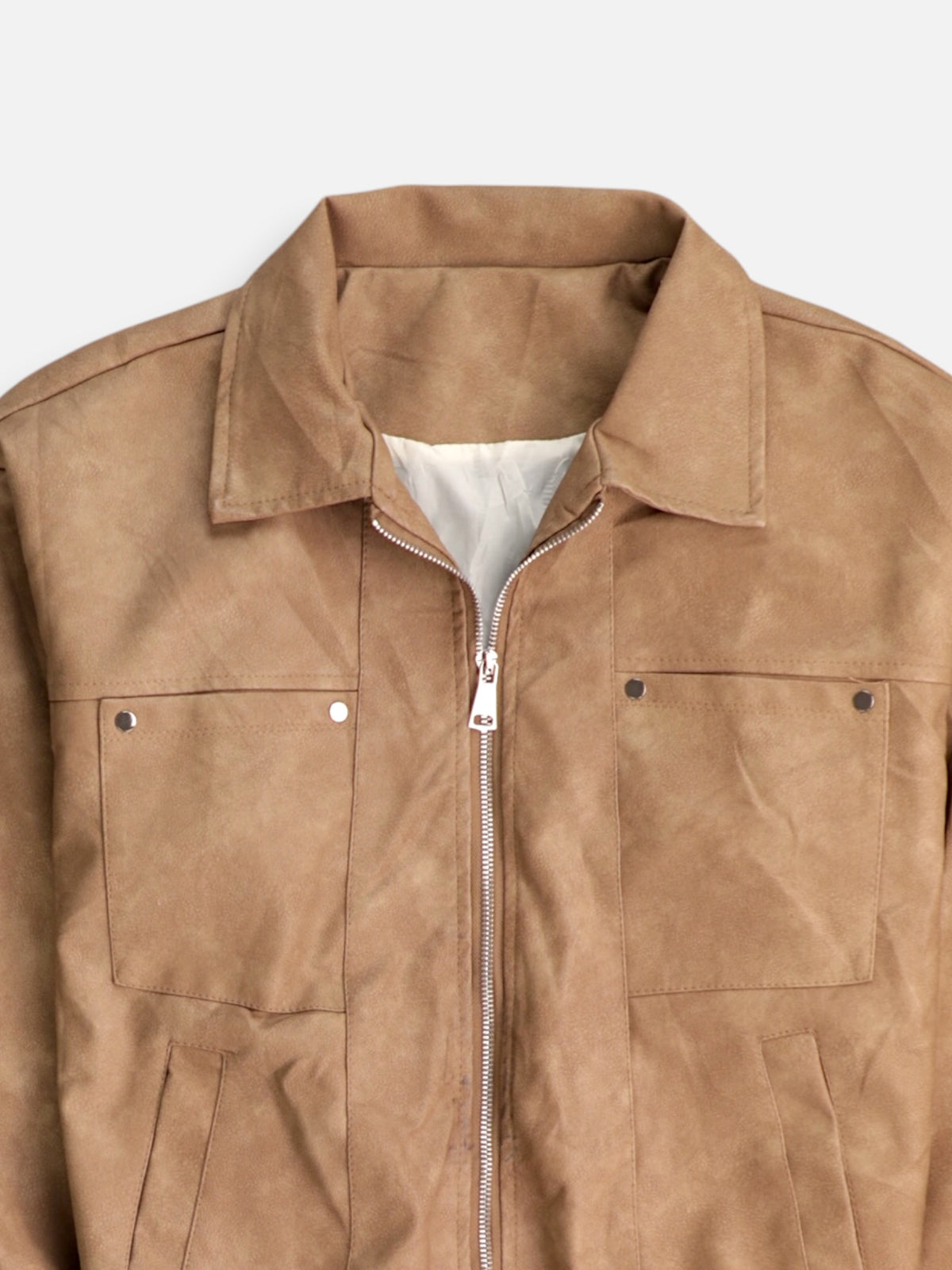 Chaqueta Casual Cuero - Hombre - N/A