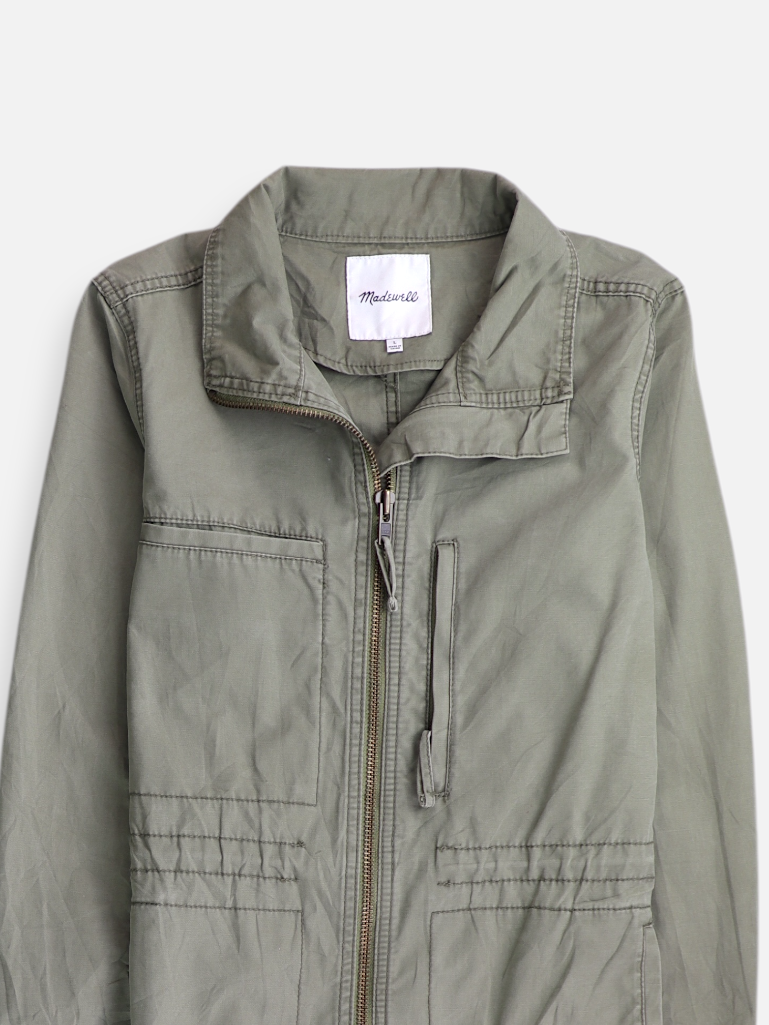 Madewell Chaqueta Cazadora Cargo - Mujer - Large