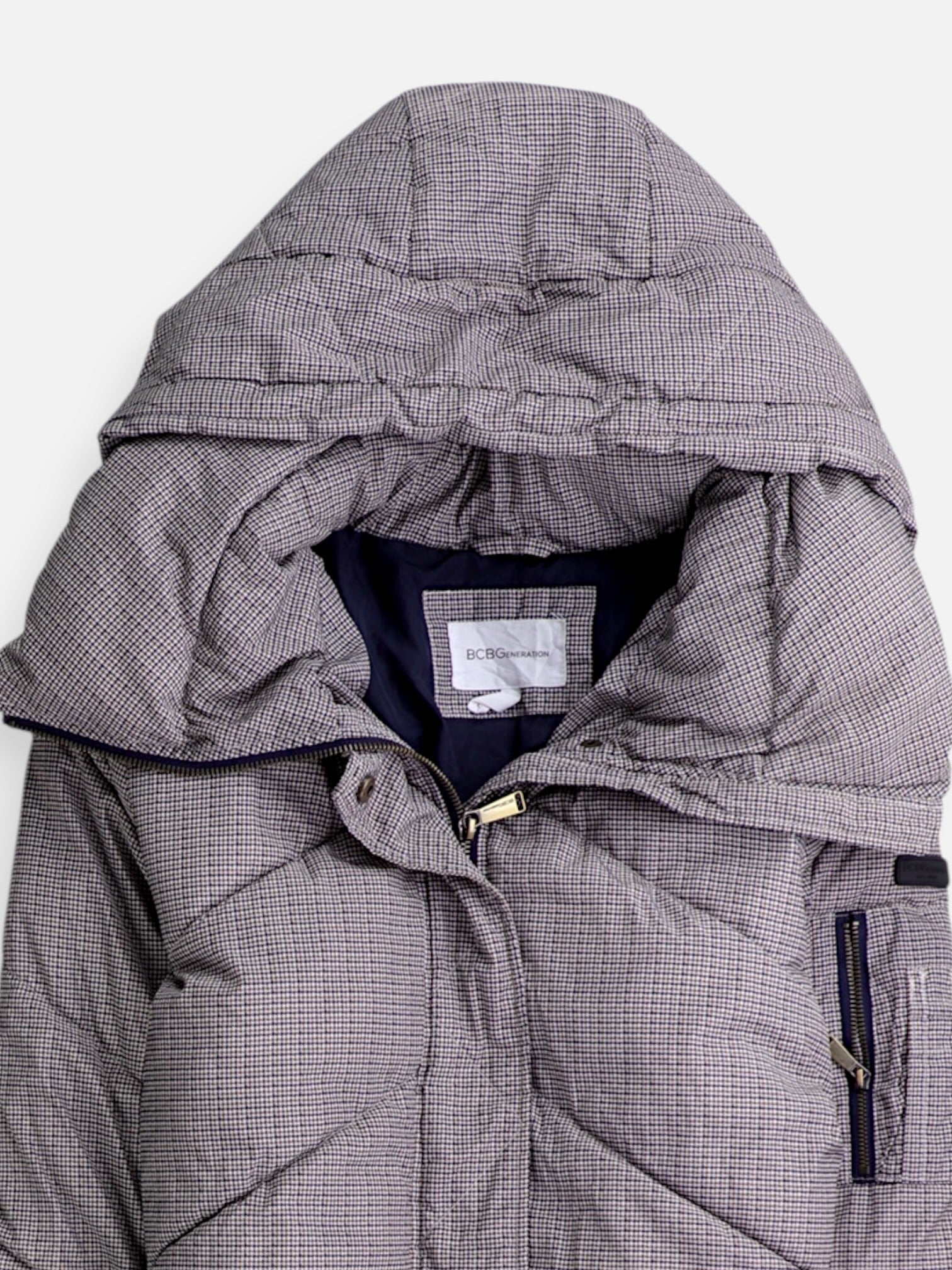 BCBG Abrigo Impermeable Puffer - Hombre - Large