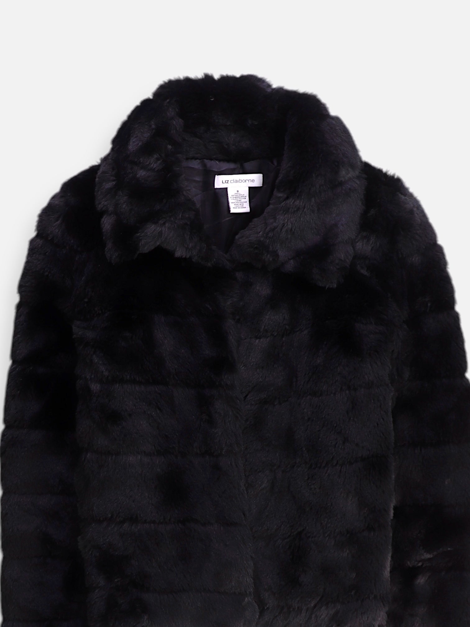 LIZ claiborne Chaqueta Casual Teddy - Mujer - Small