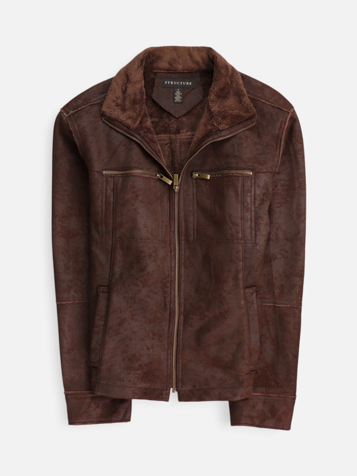 Chaqueta Casual Suede - Hombre - Small