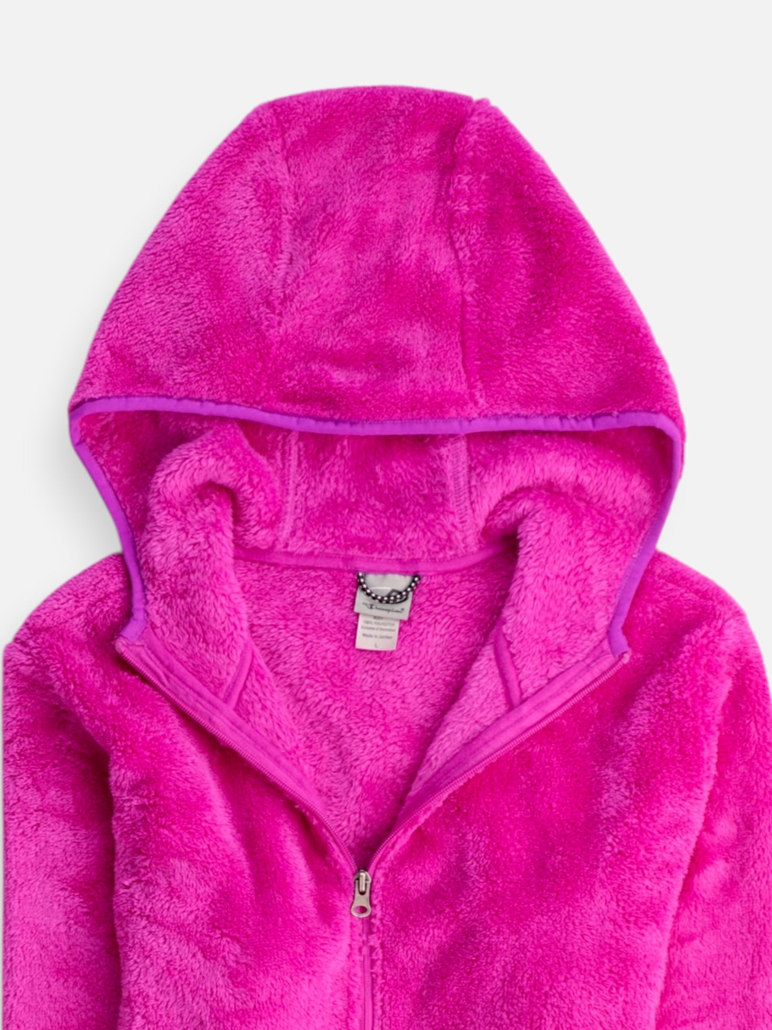 Champion Sudadera Hoodie Teddy - Mujer - Large