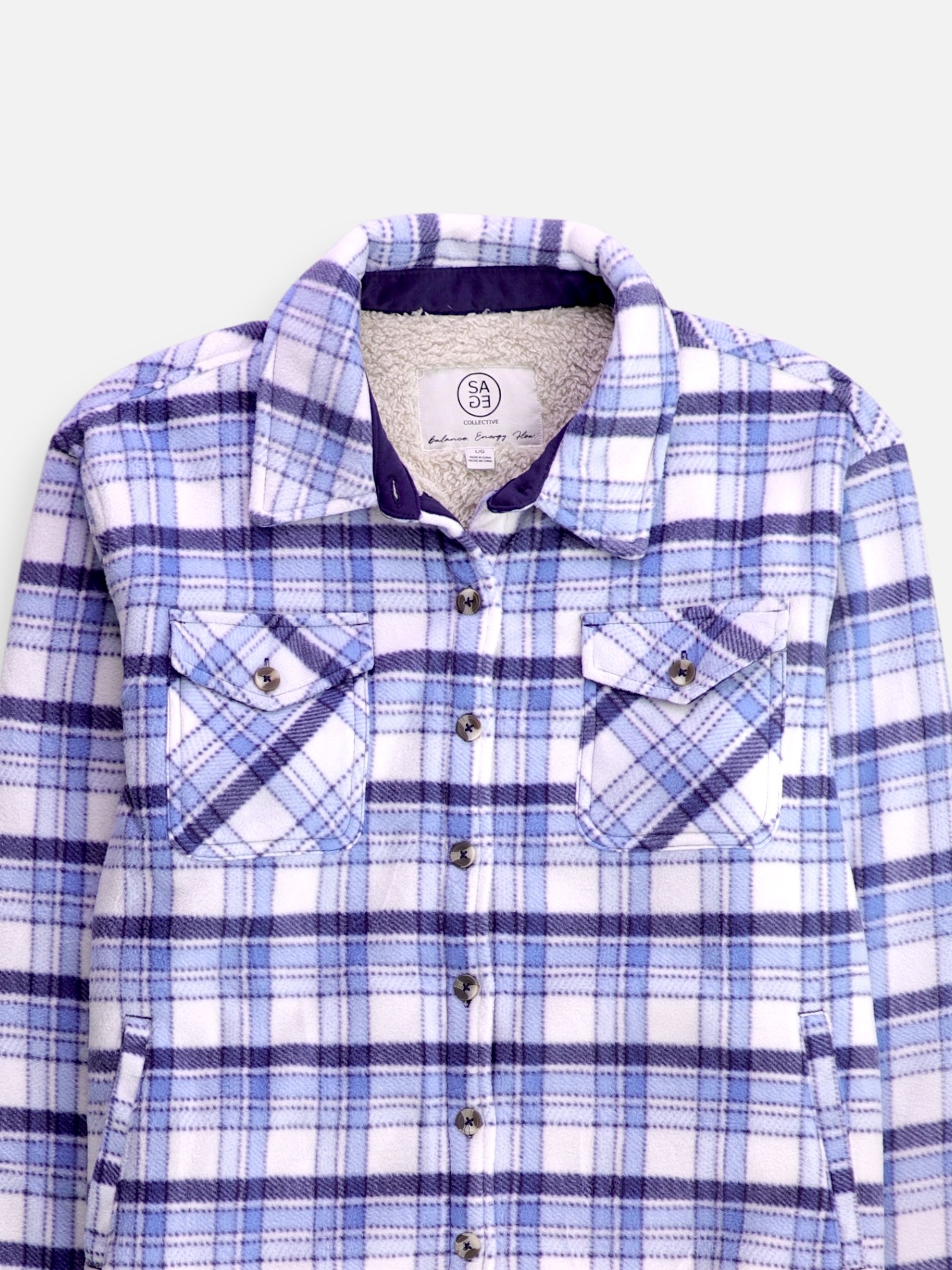Chaqueta Sobrecamisa Basic - Mujer - Large